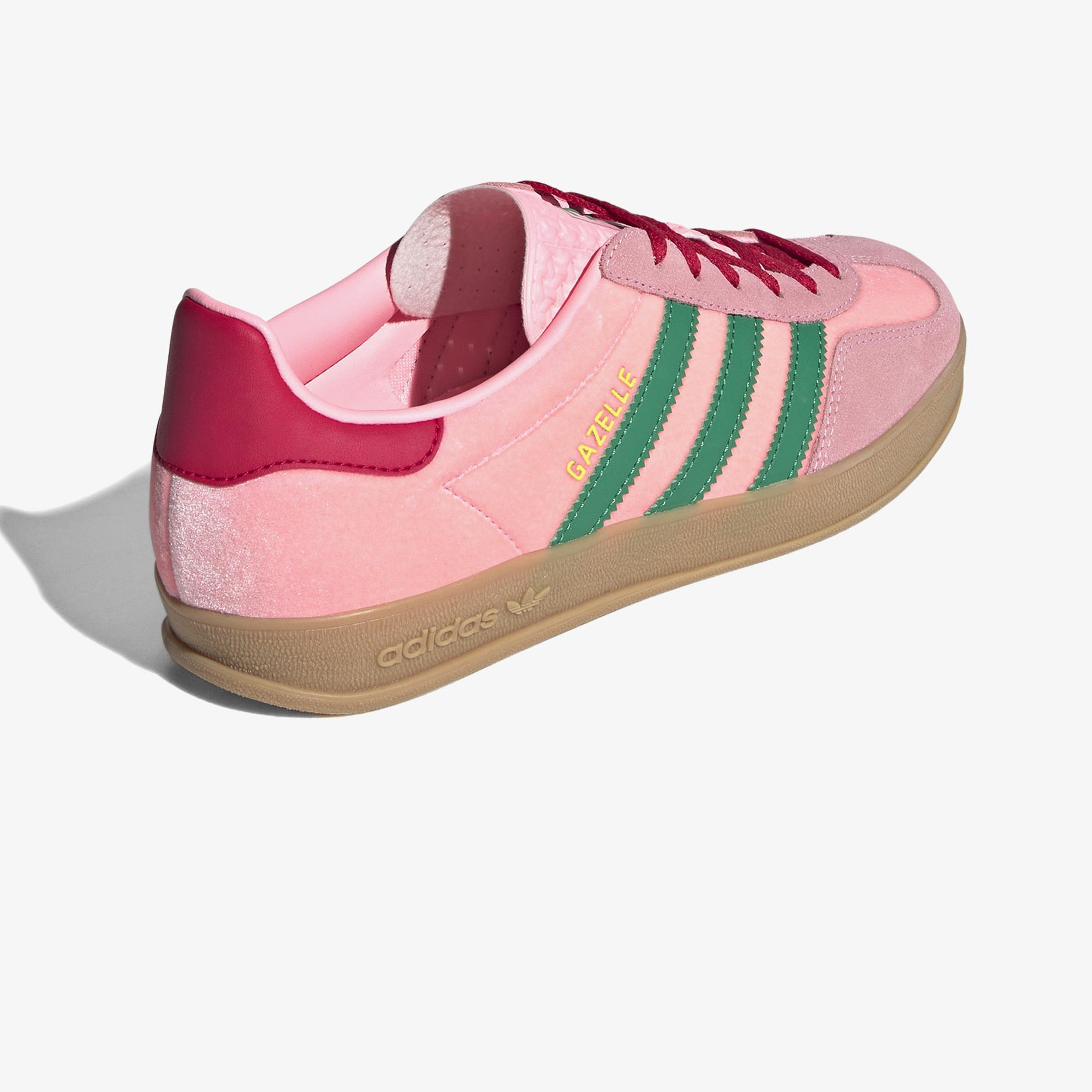 adidas Gazelle Indoor Kadın Pembe Spor Ayakkabı