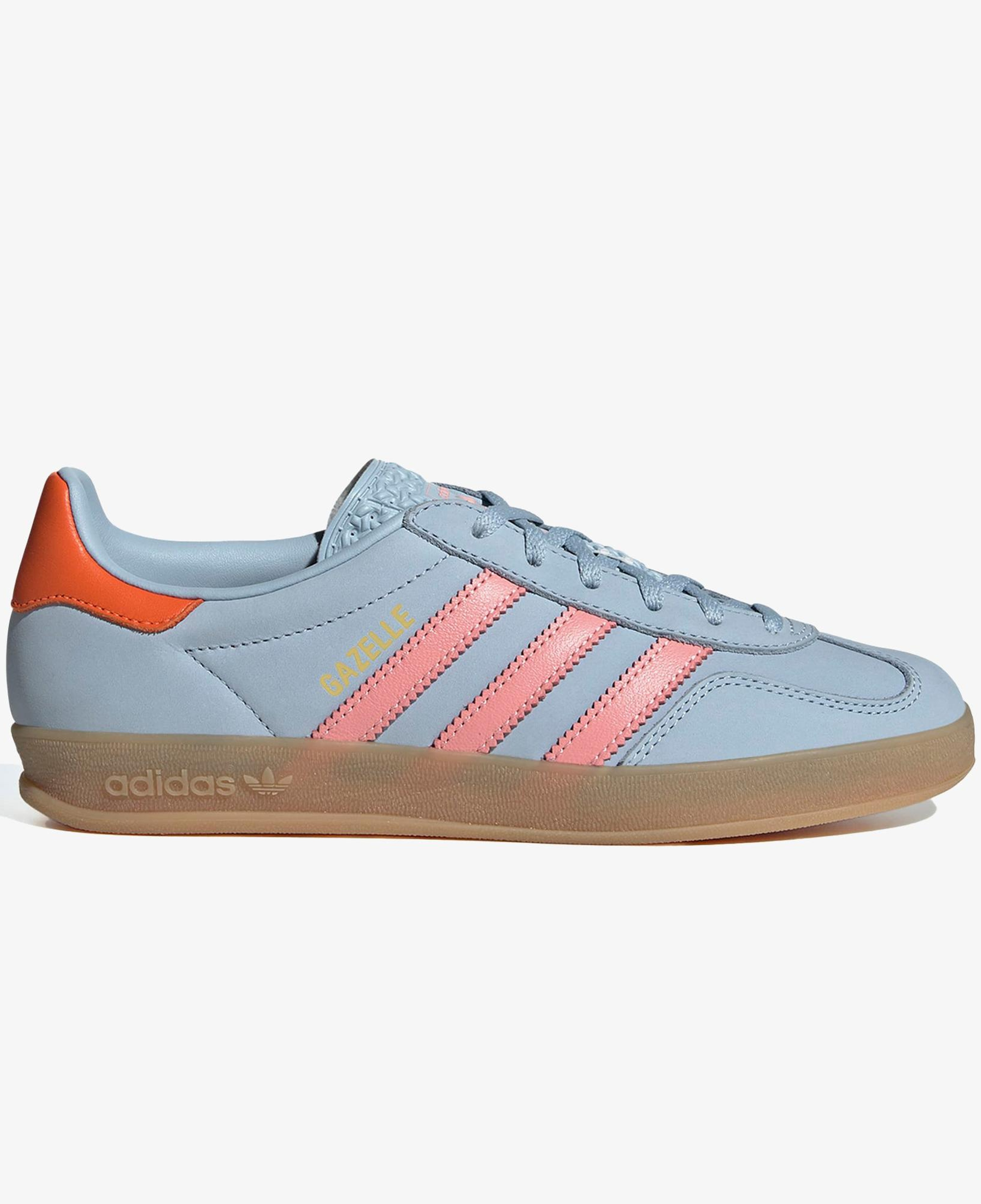 adidas Gazelle Indoor Kadın Mavi Spor Ayakkabı