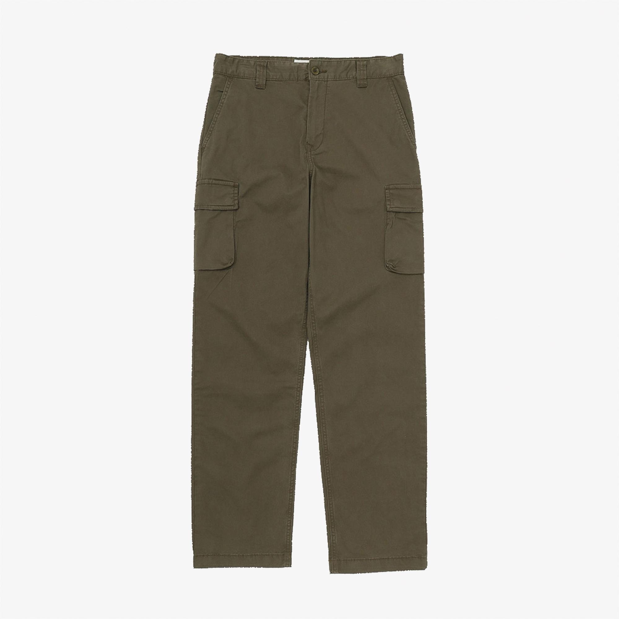 Timberland Brookline Twill Cargo Erkek Haki Pantolon