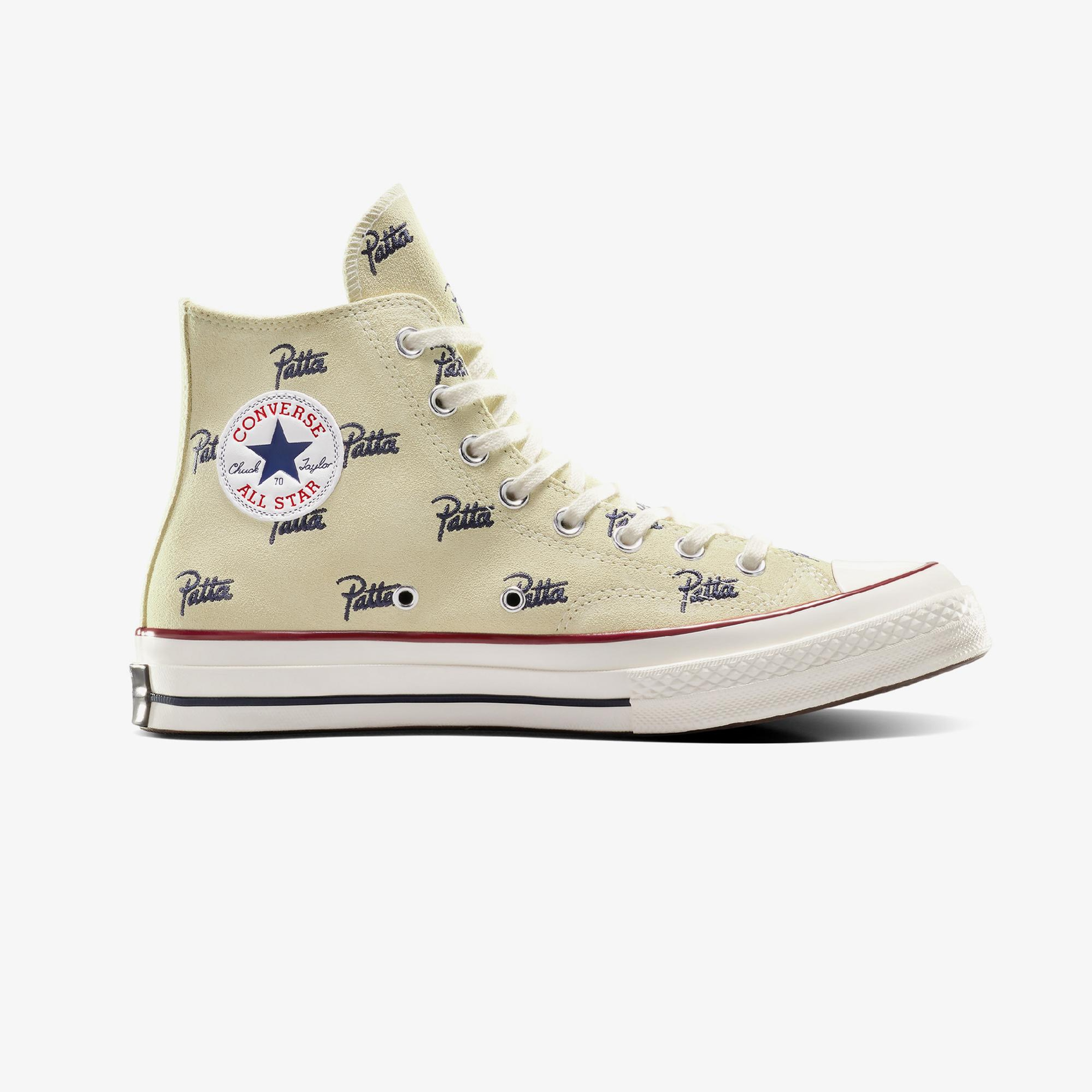 Converse X Patta Chuck 70 Unisex Krem Bilekli Sneaker