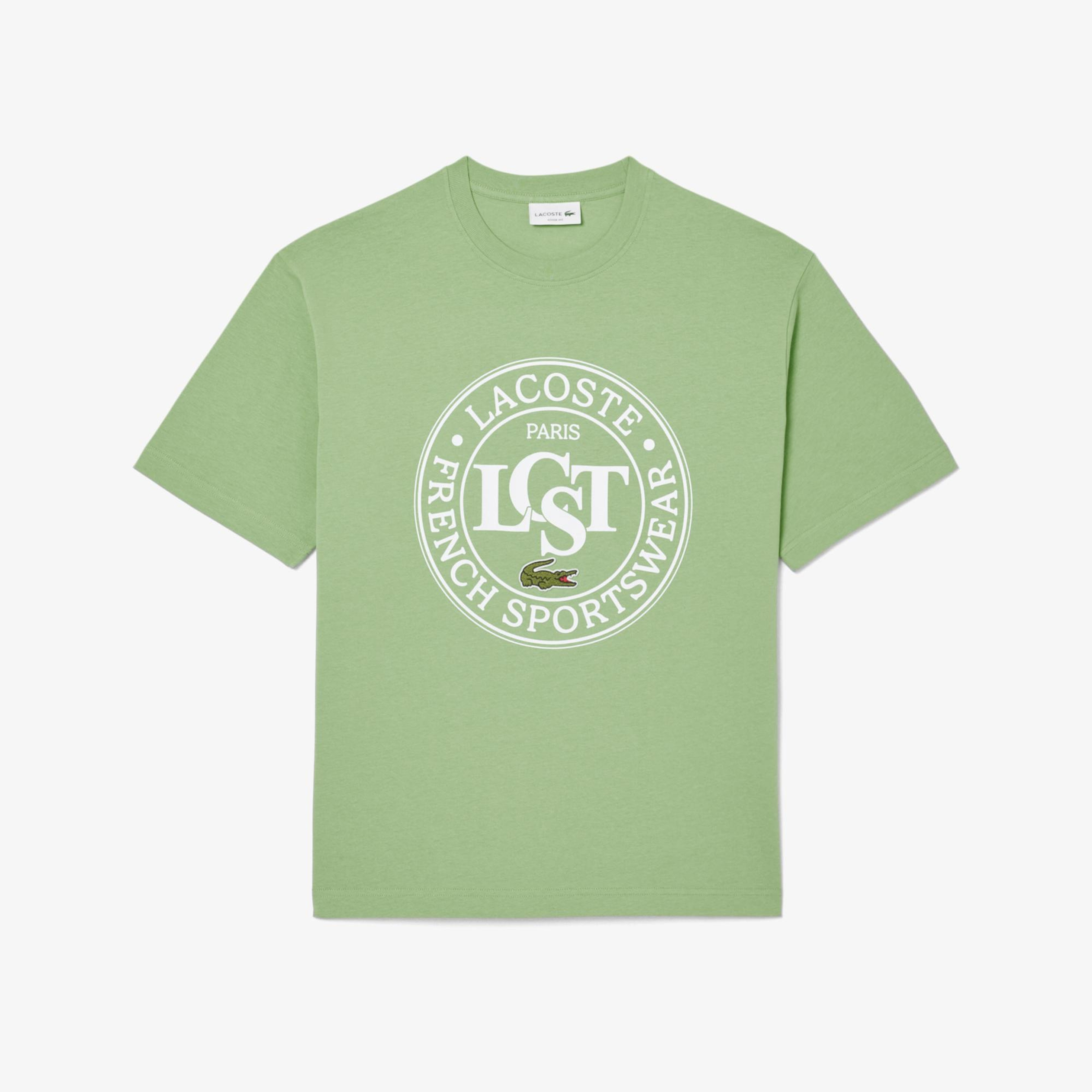 Lacoste Loose Fit Erkek Yeşil T-Shirt