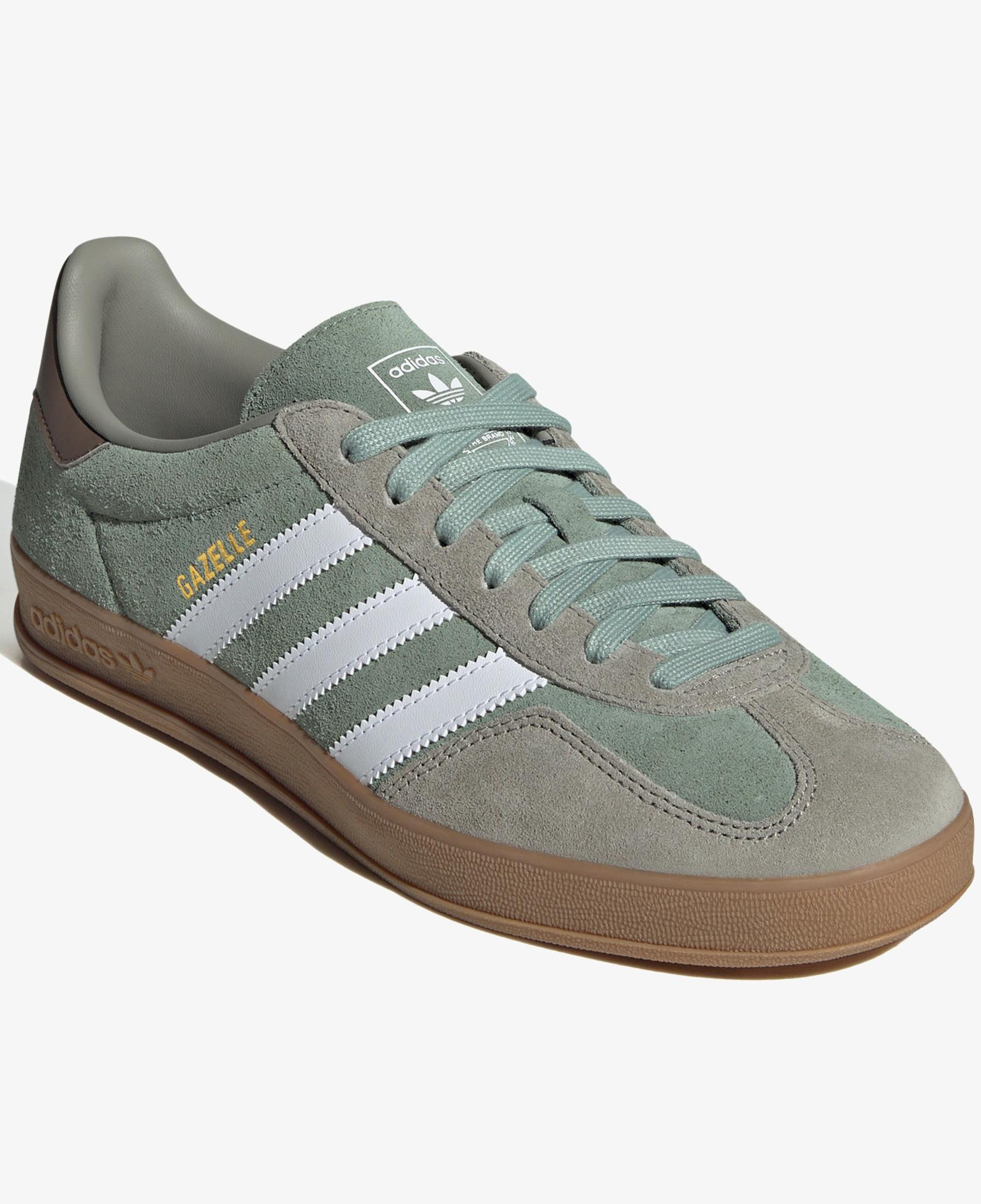 adidas Gazelle Indoor Unisex Yeşil Spor Ayakkabı