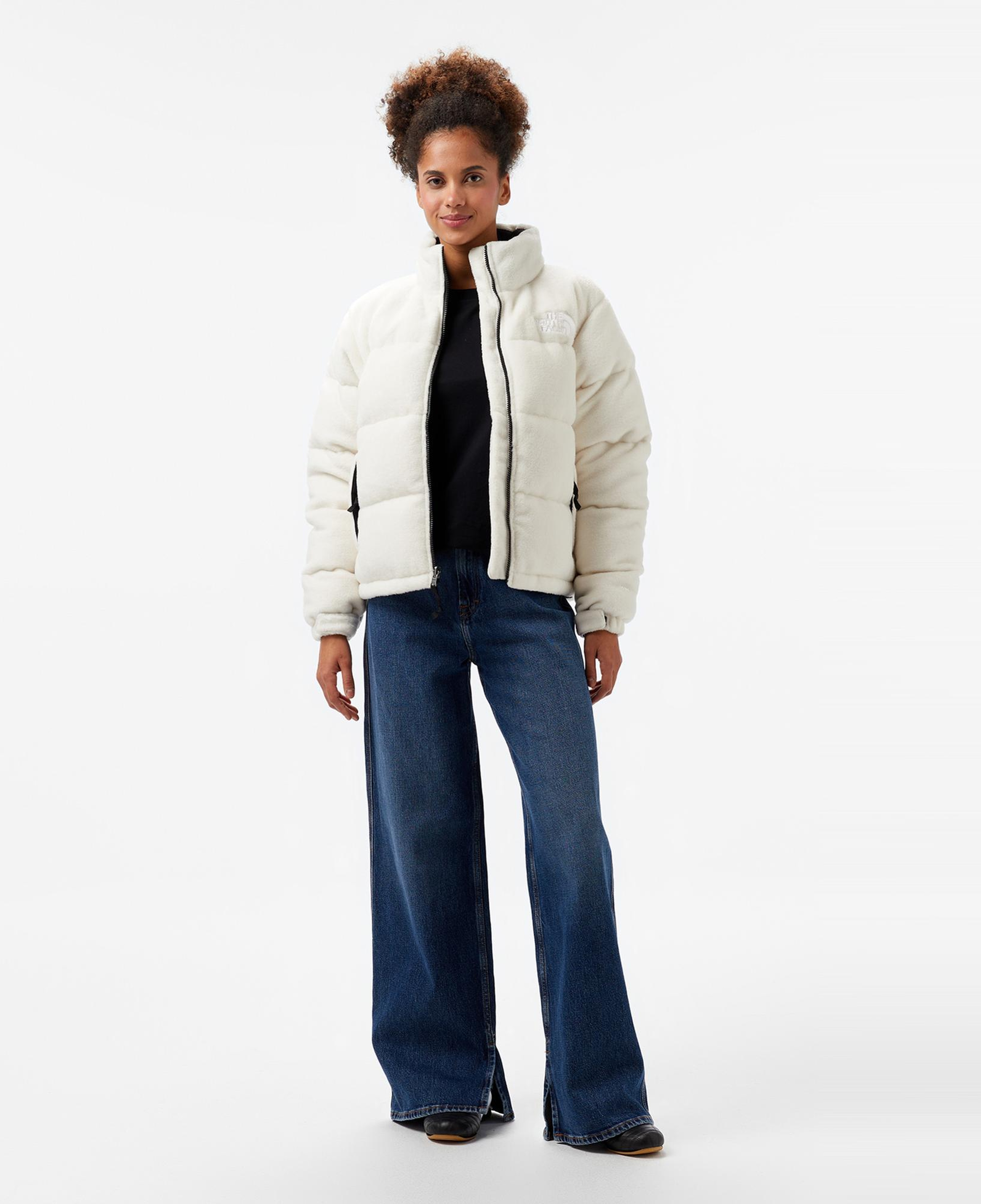 The North Face W 2000 Polar Nuptse Kadın Beyaz Mont