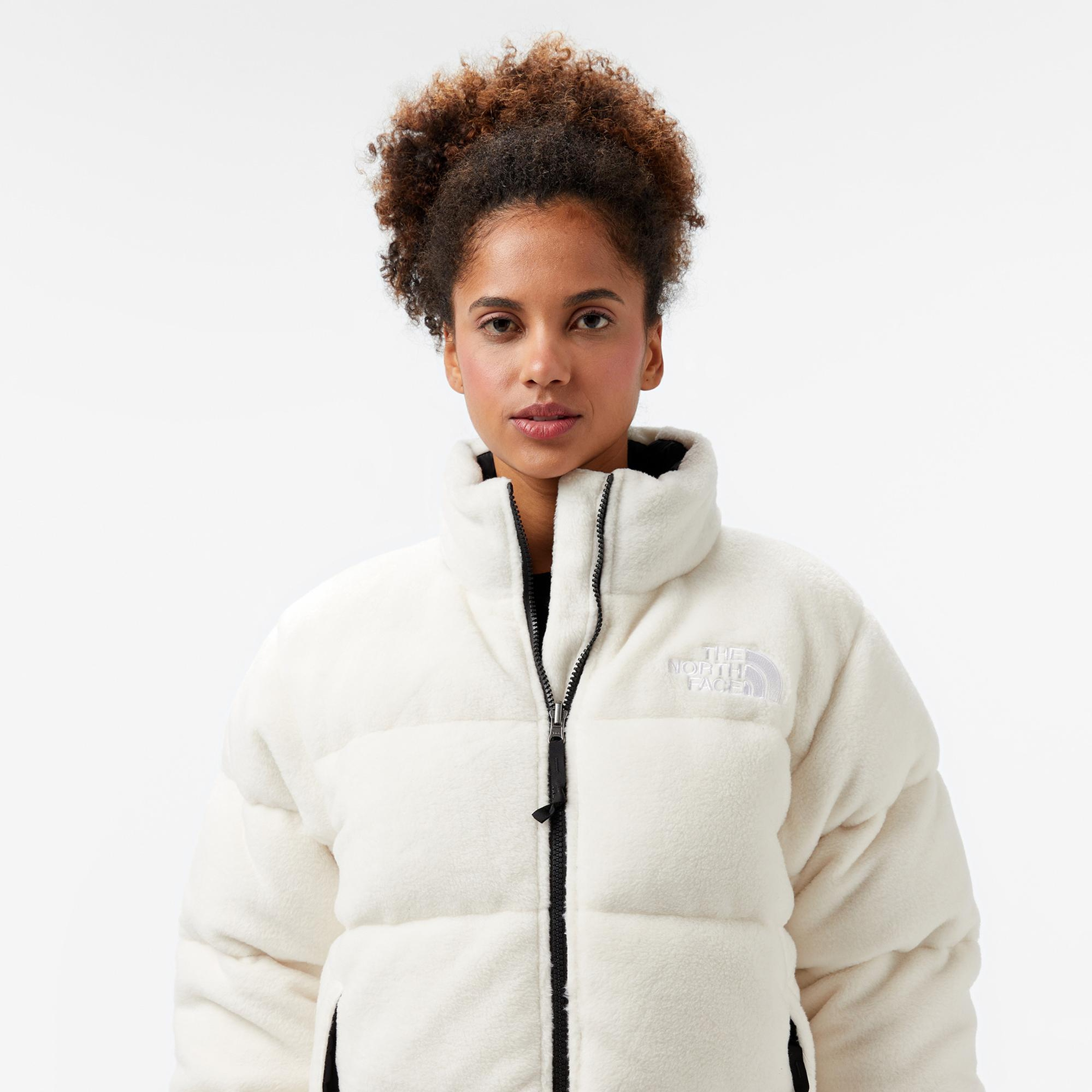 The North Face W 2000 Polar Nuptse Kadın Beyaz Mont