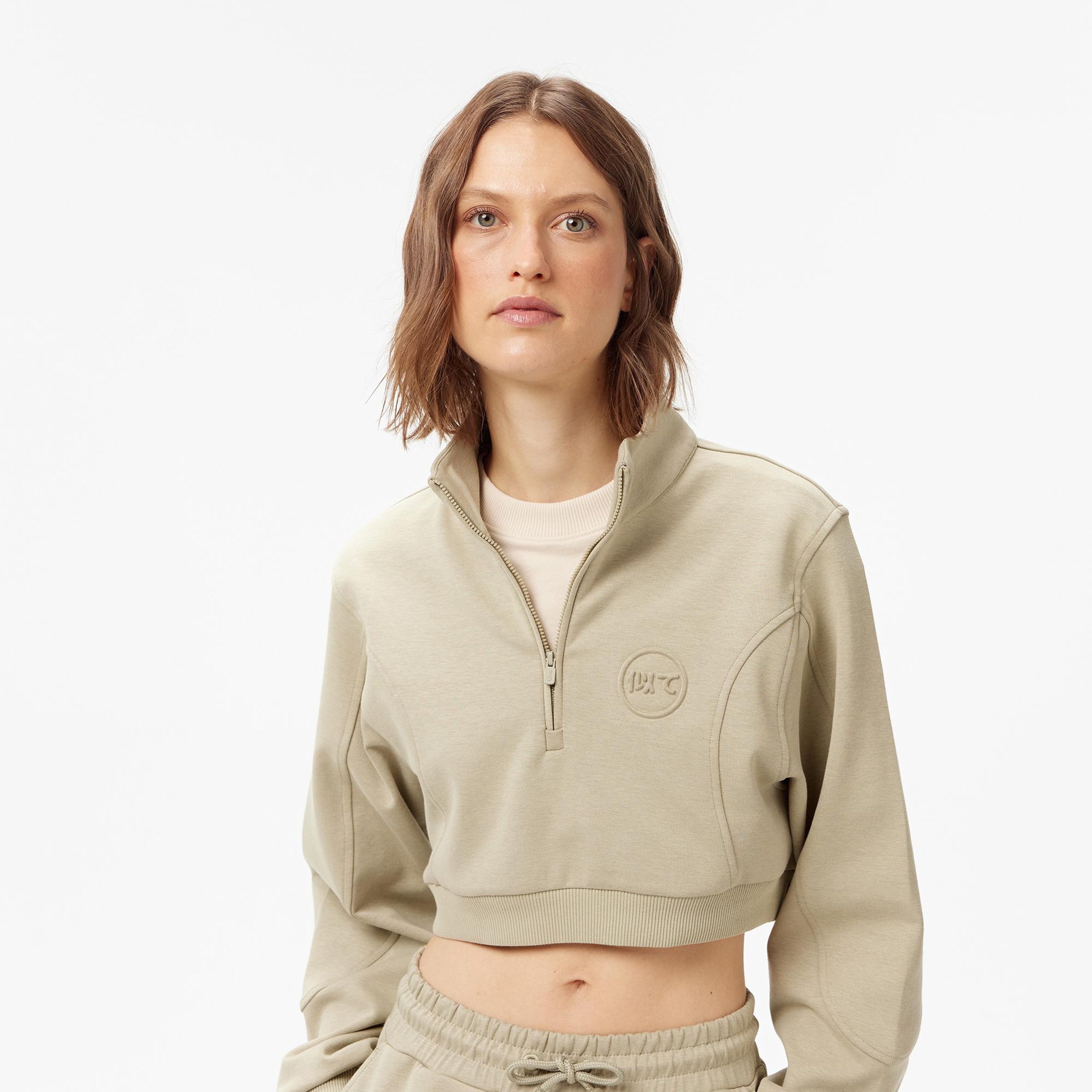 UNITED4 Classic Kadın Kahverengi Sweatshirt