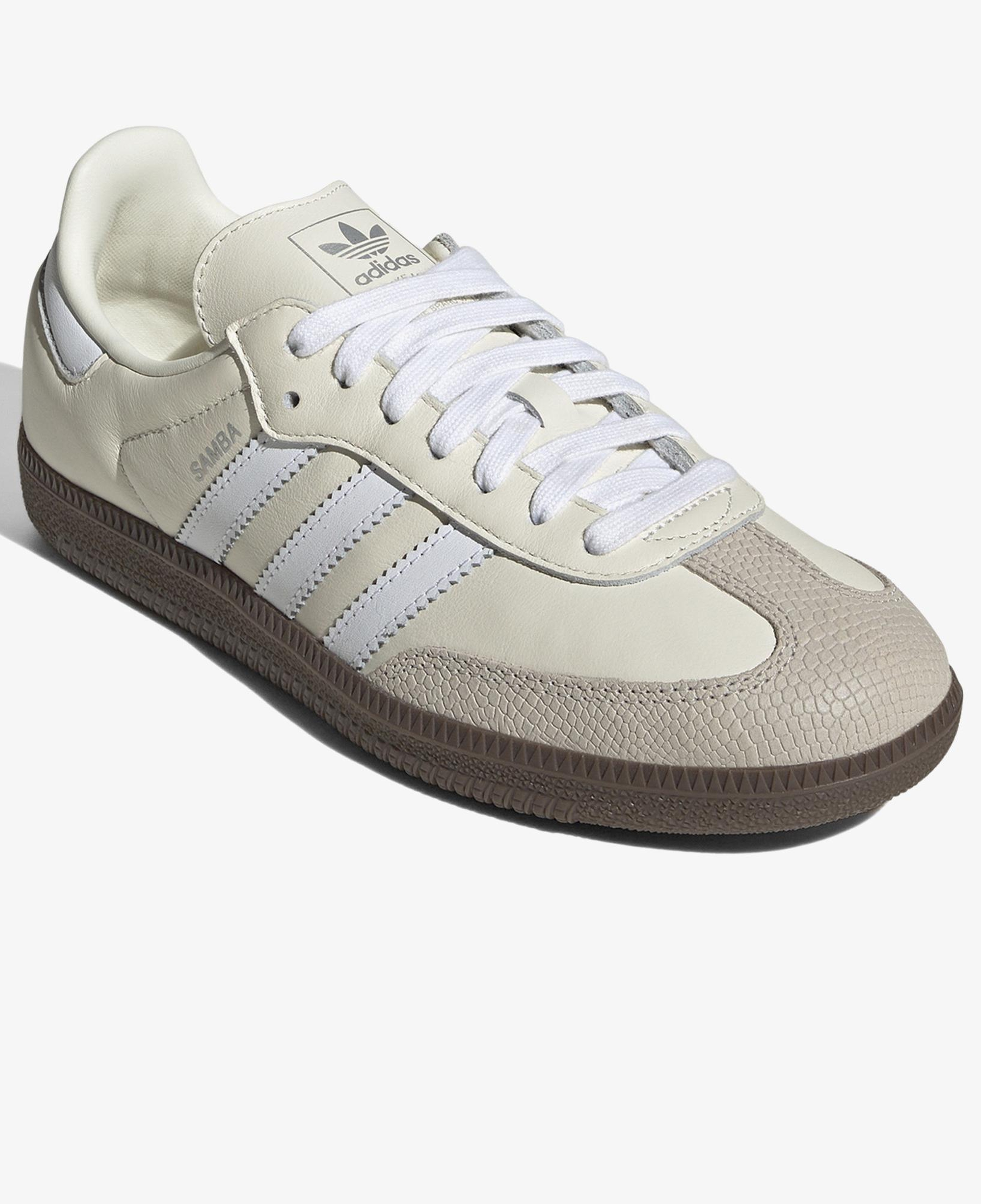 adidas Samba OG Kadın Beyaz/Krem Spor Ayakkabı