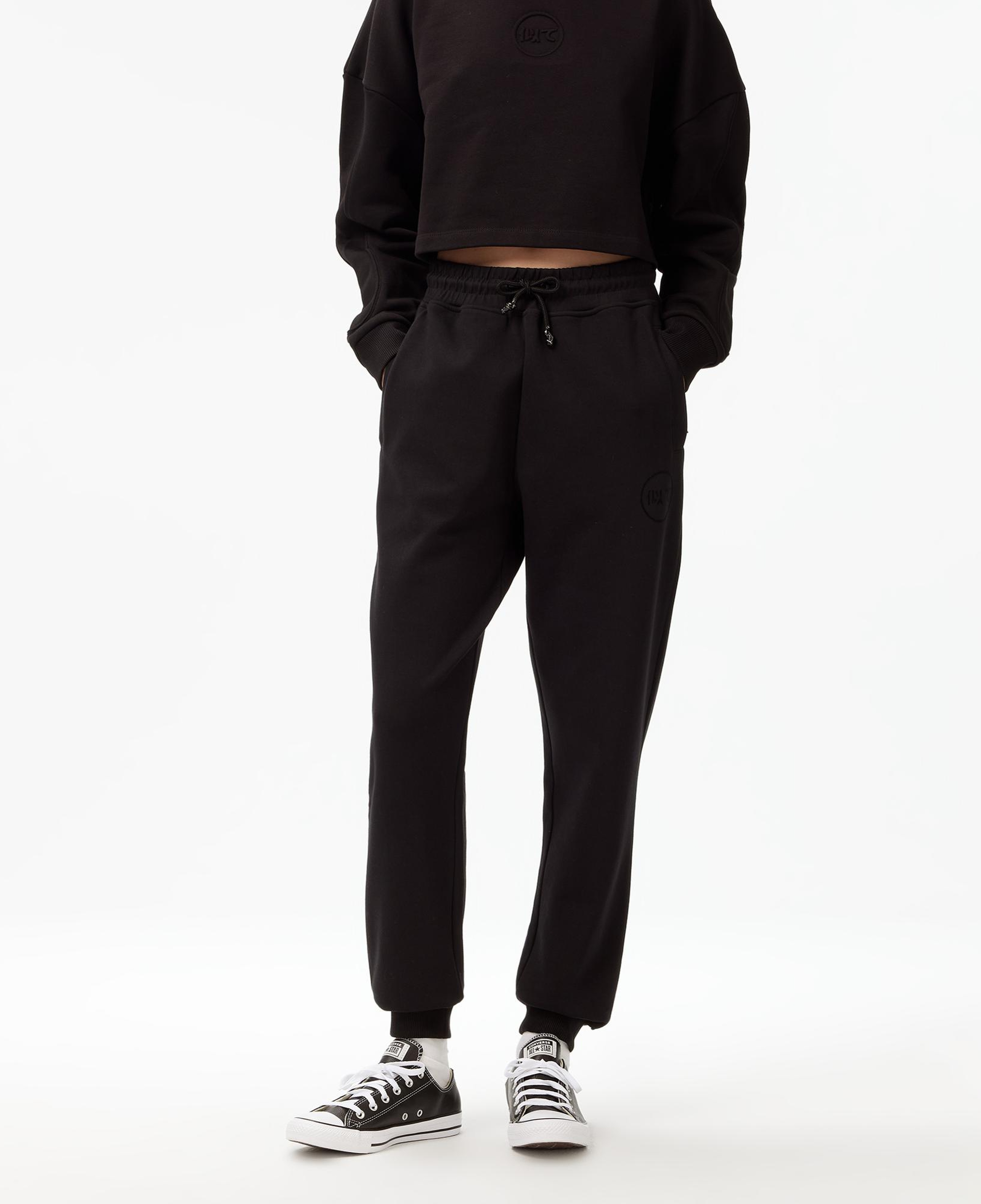 UNITED4 Classic Kadın Siyah Eşofman Altı