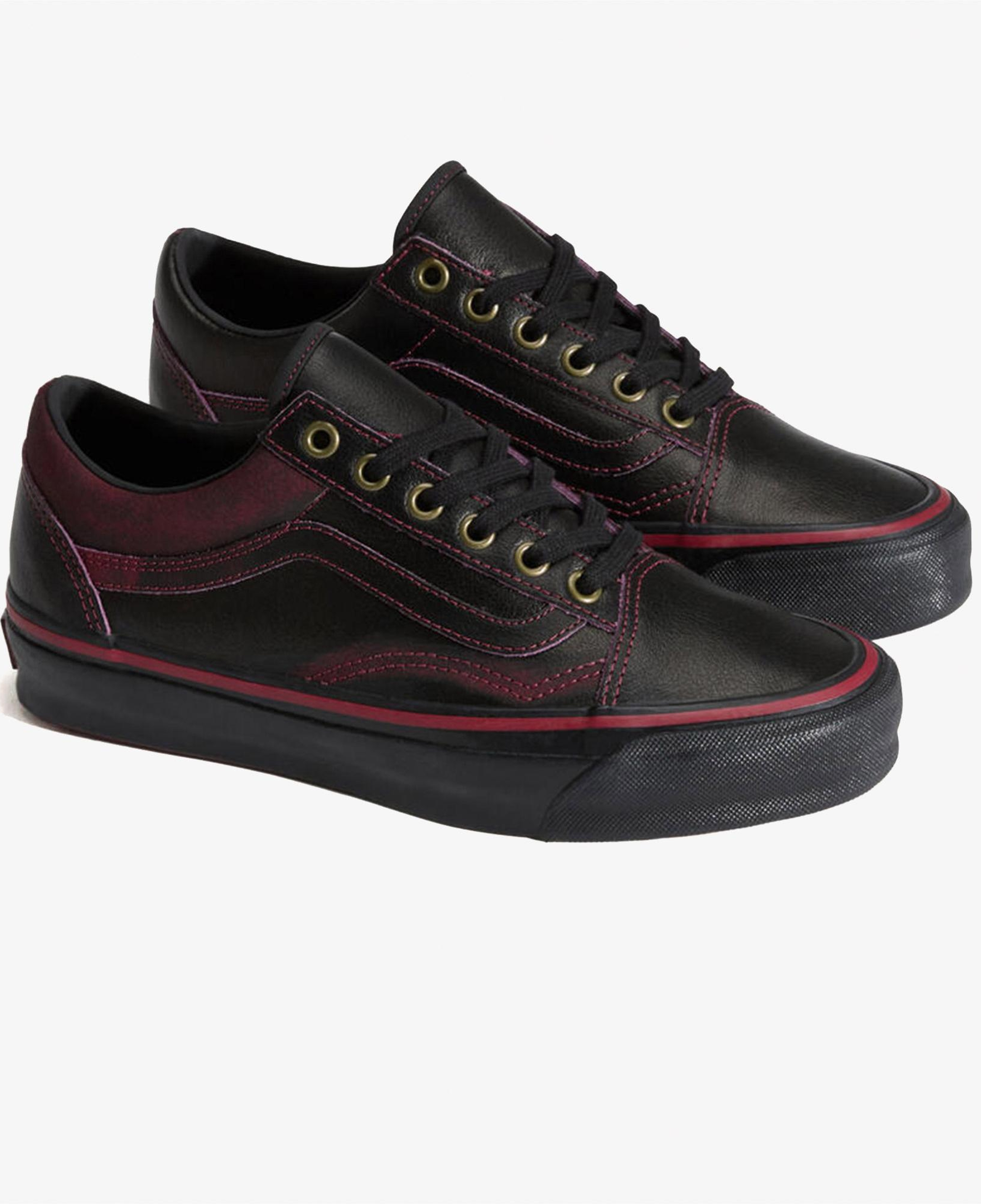 Vans Lx Old Skool Leather Kadın Siyah Spor Ayakkabı