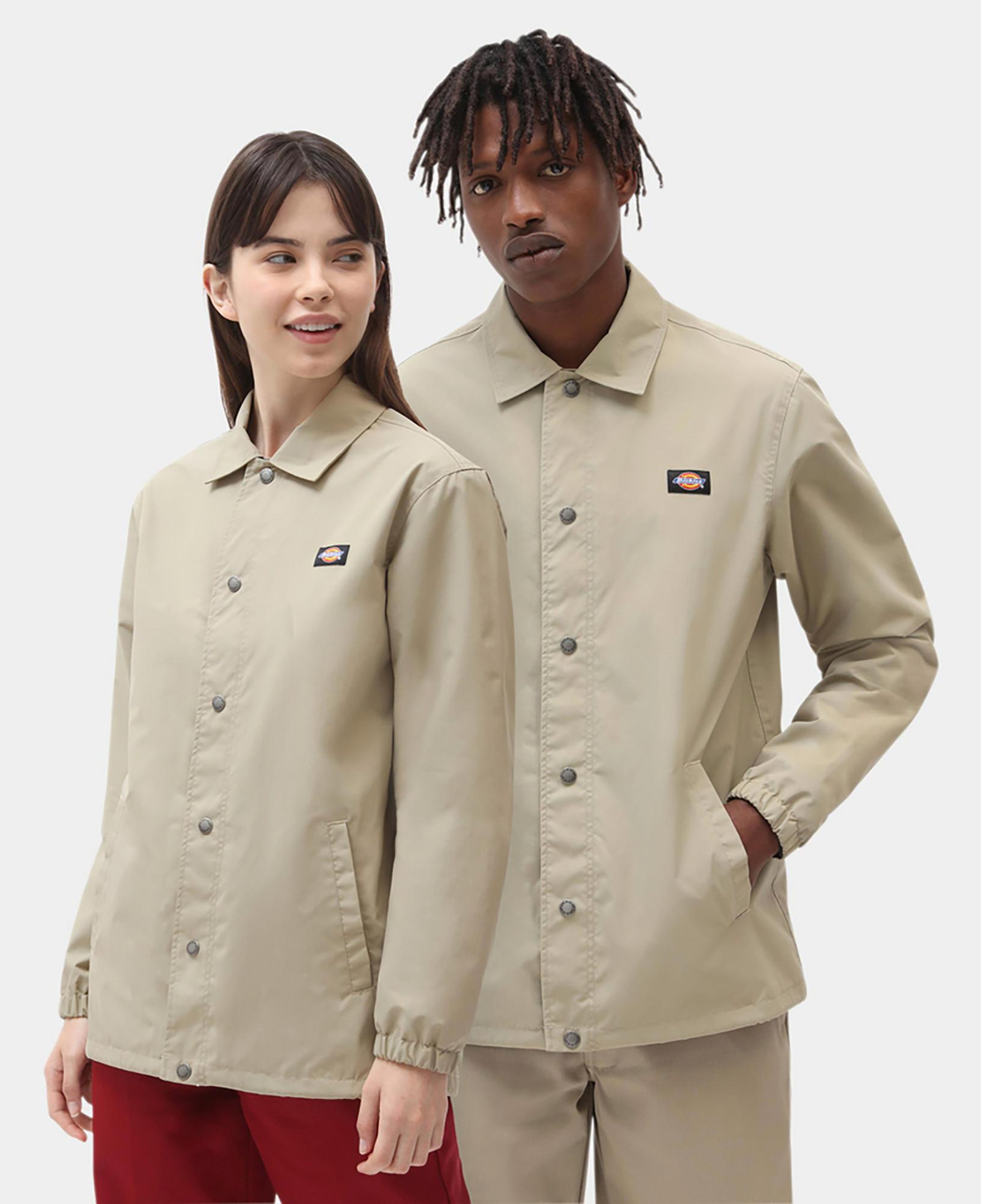 Dickies Oakport Coach Unisex Bej Ceket