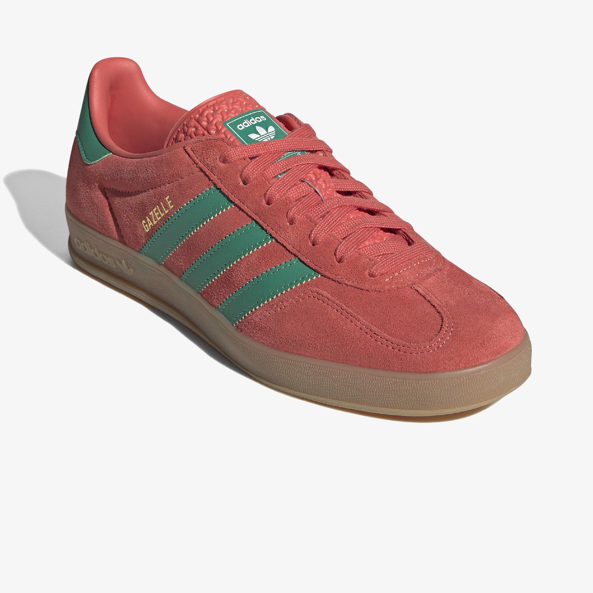 adidas Gazelle Indoor Kadın Kırmızı Spor Ayakkabı