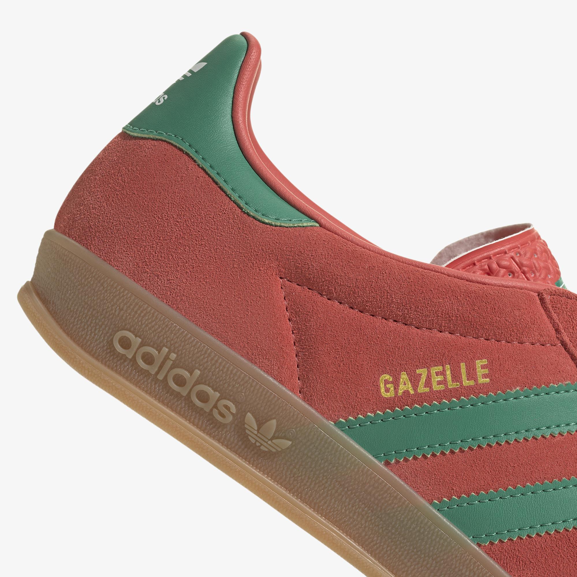adidas Gazelle Indoor Kadın Kırmızı Spor Ayakkabı