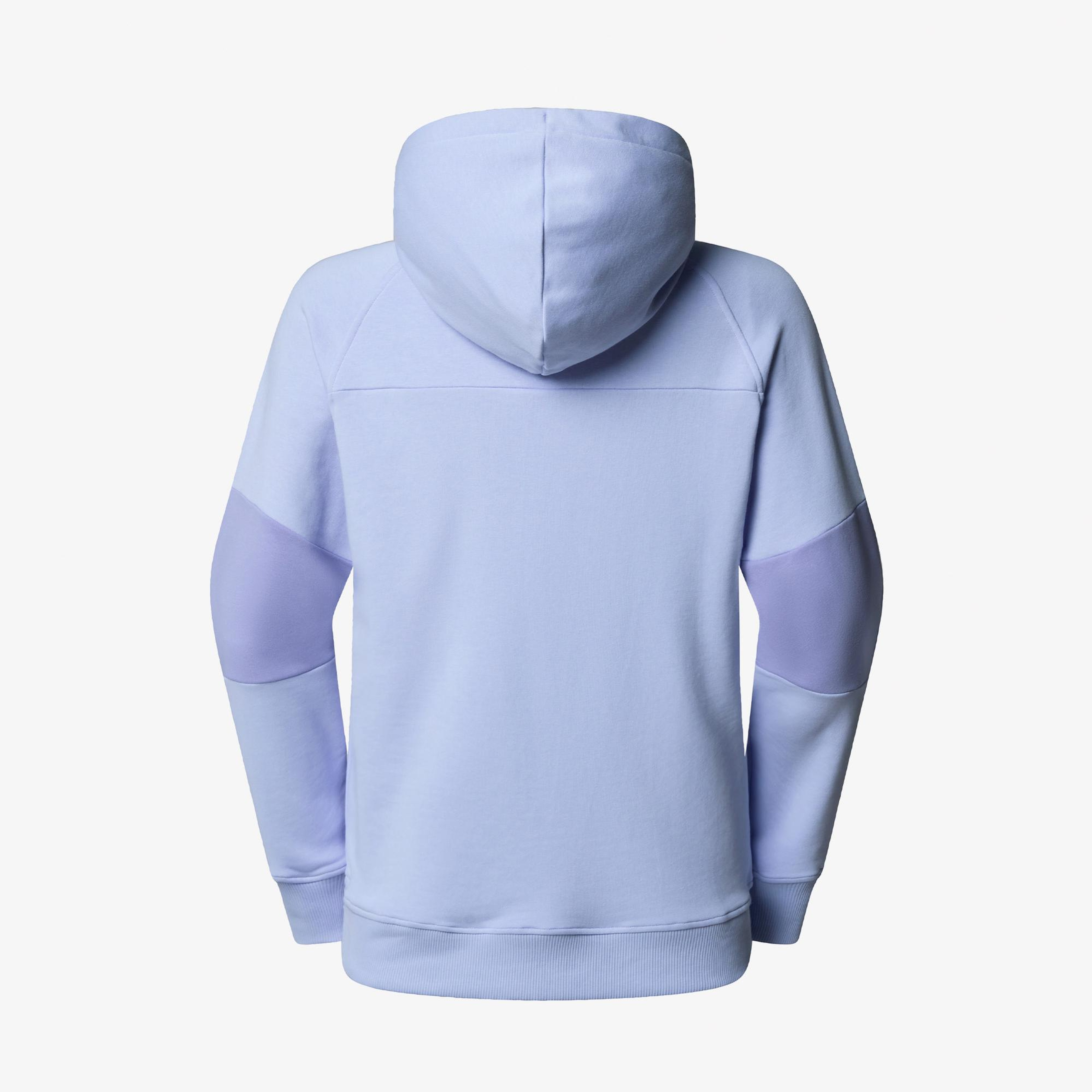 The North Face Terry Relaxed Kadın Mavi Outdoor Sweatshirt