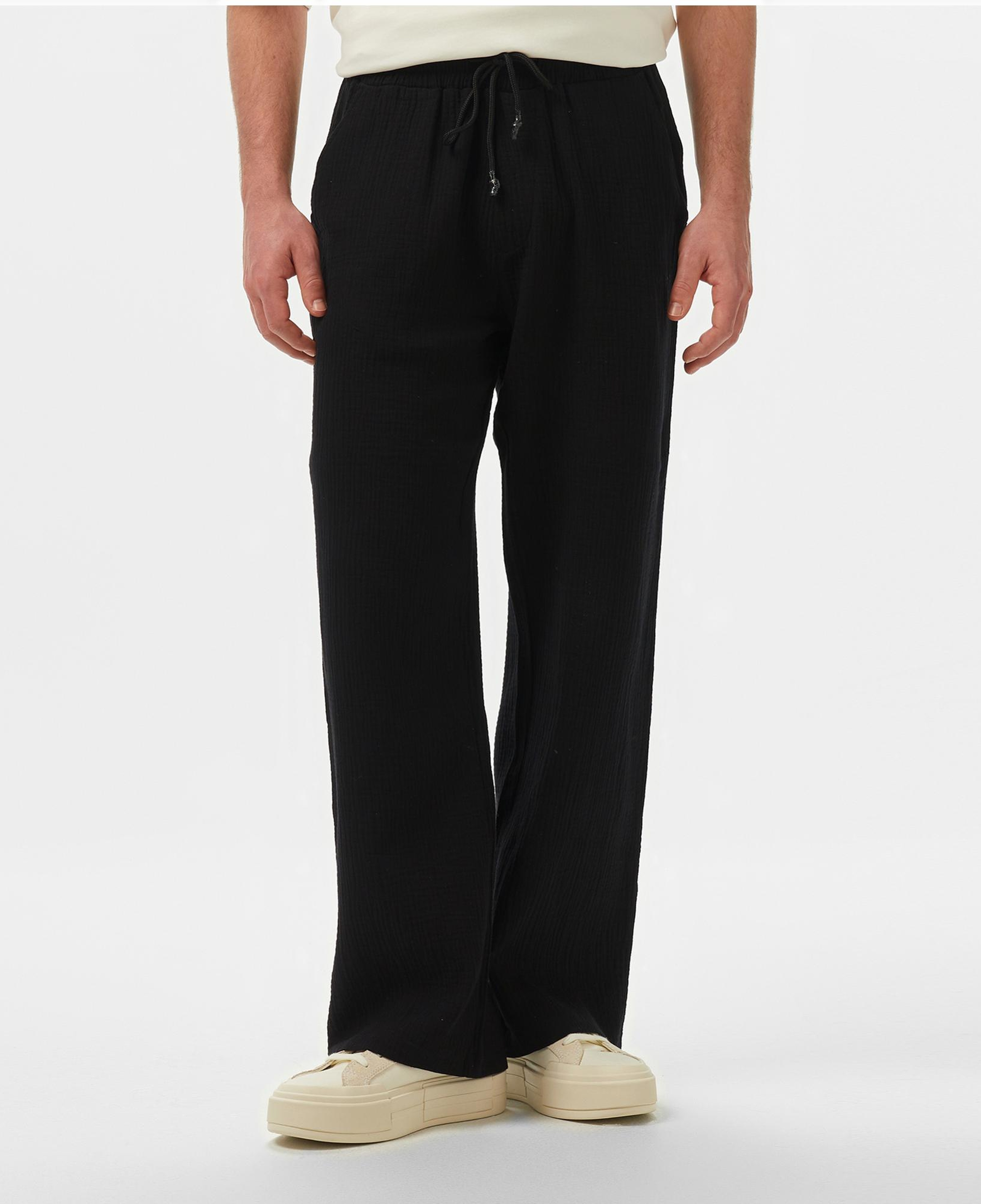 UNITED4 Comfort Erkek Siyah Pantolon