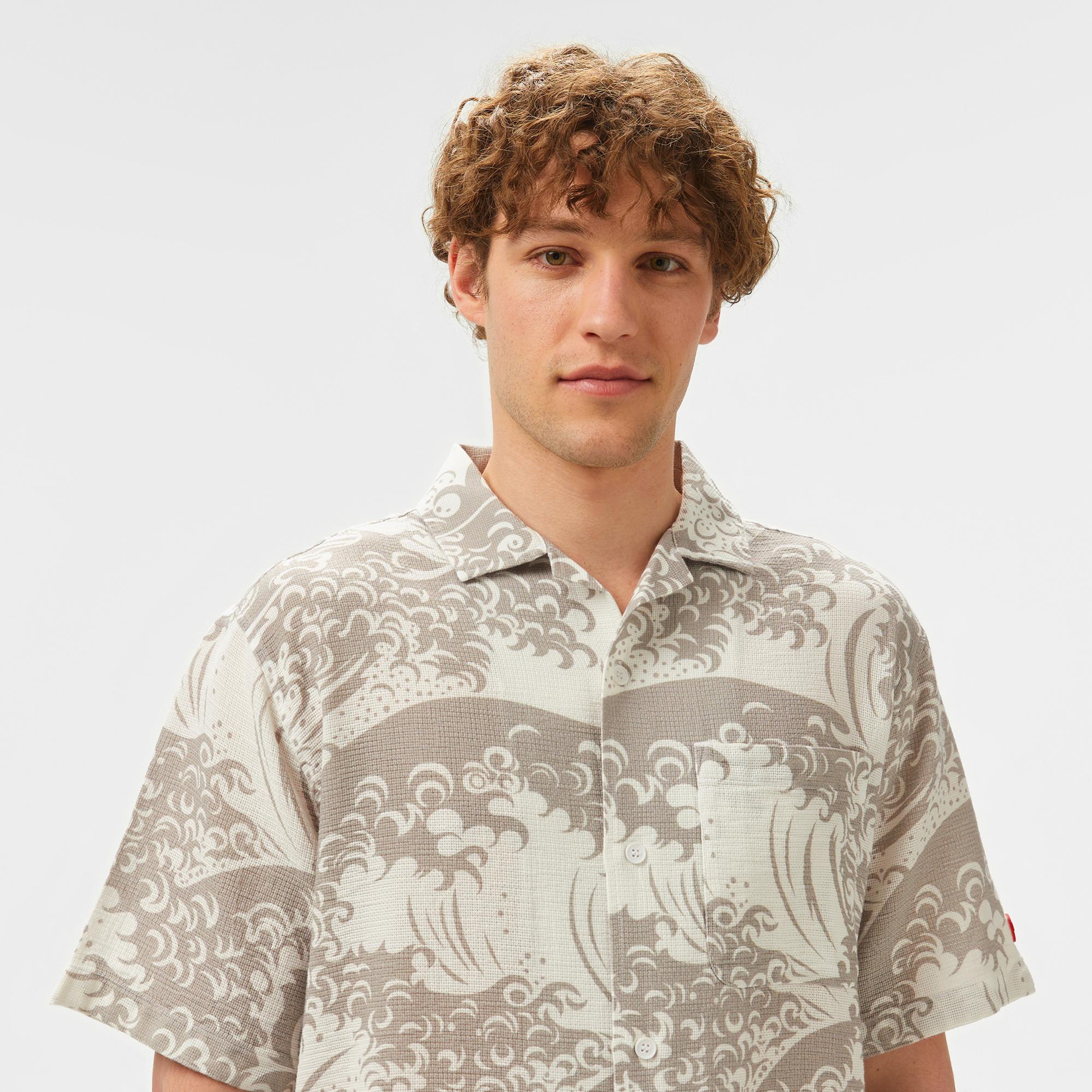 UNITED4 Comfort Erkek Gri Gömlek