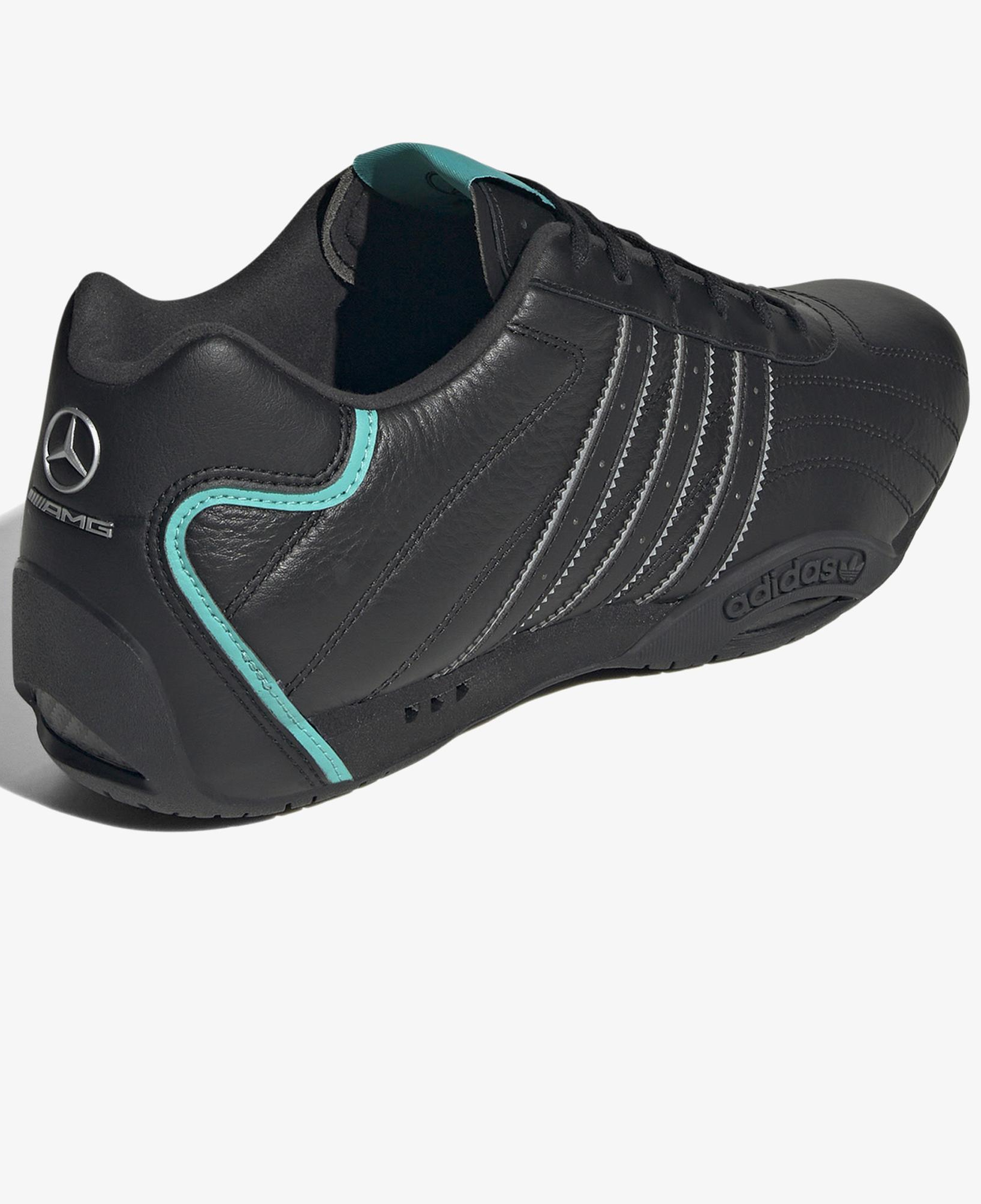 adidas Adiracer Low Mercedes Amg Petronas F1 Team Erkek Siyah Spor Ayakkabı