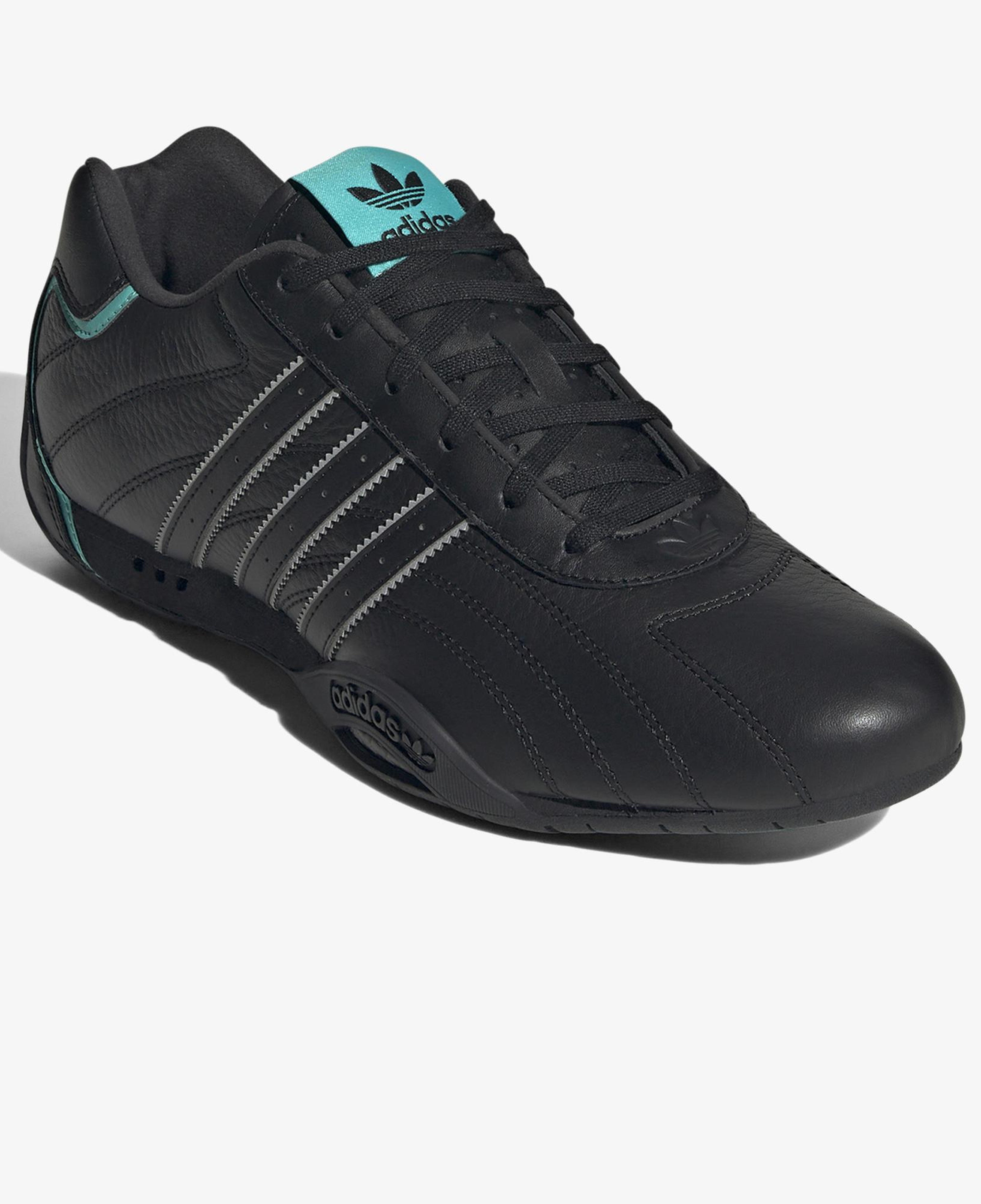 adidas Adiracer Low Mercedes Amg Petronas F1 Team Erkek Siyah Spor Ayakkabı