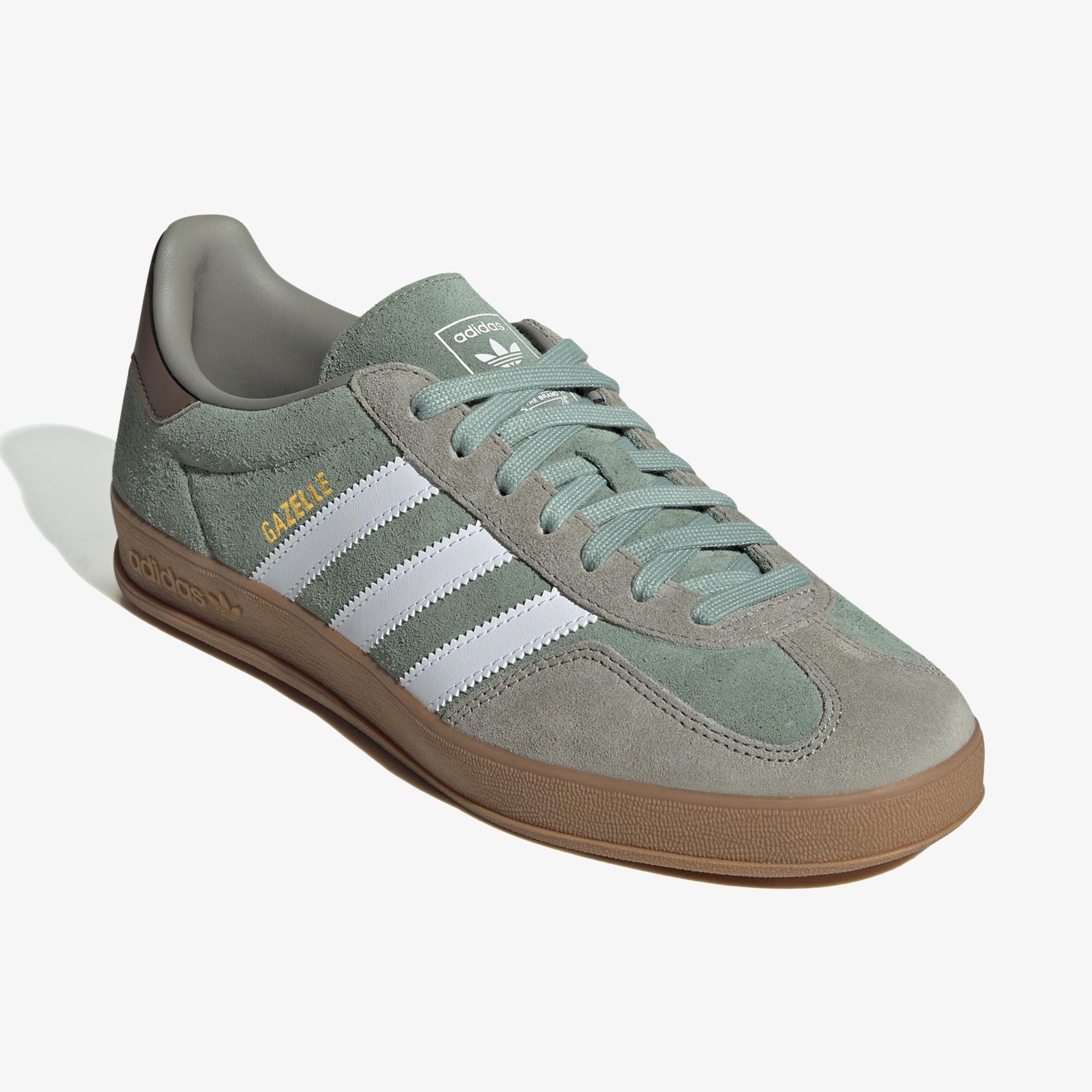 adidas Gazelle Indoor Unisex Yeşil Spor Ayakkabı