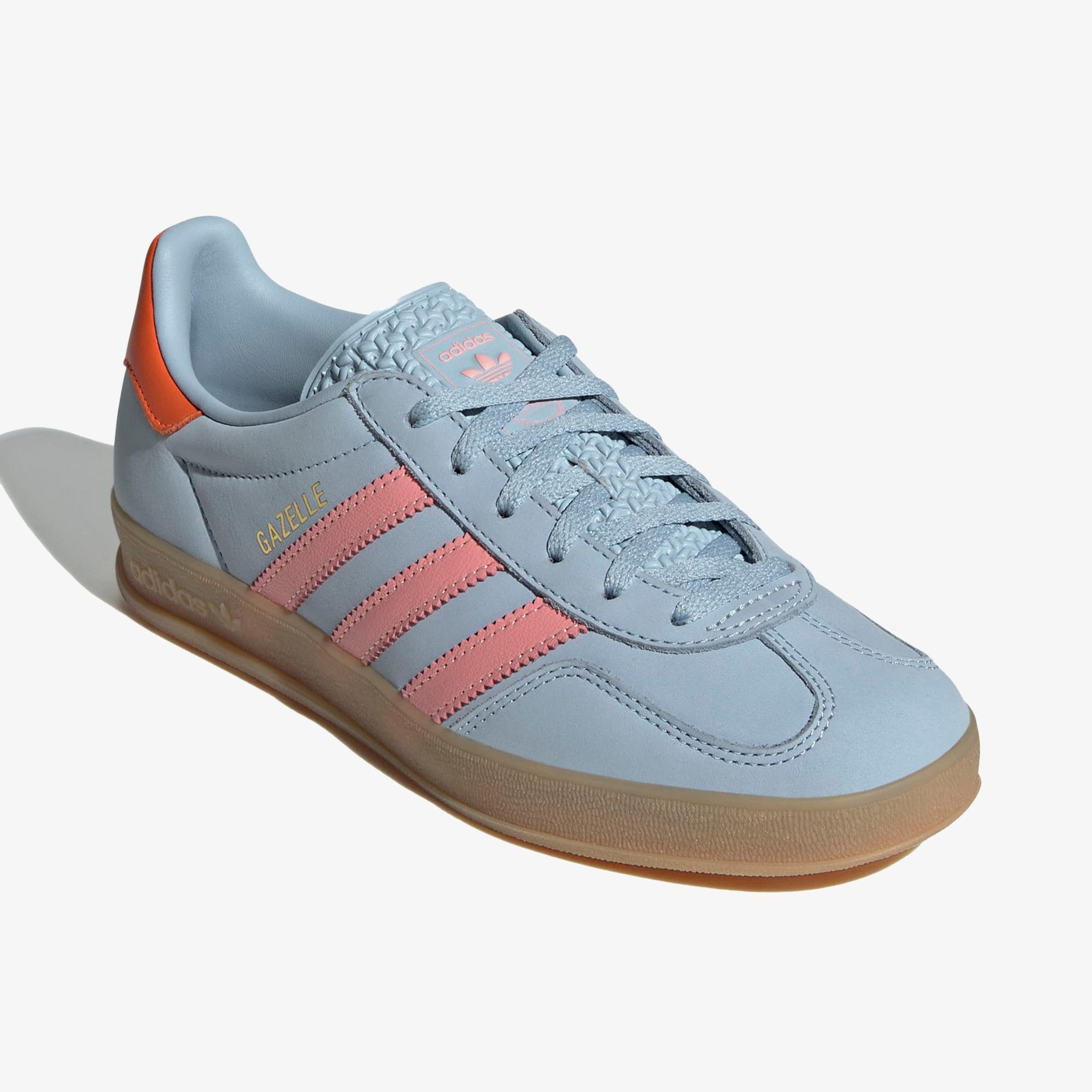 adidas Gazelle Indoor Kadın Mavi Spor Ayakkabı
