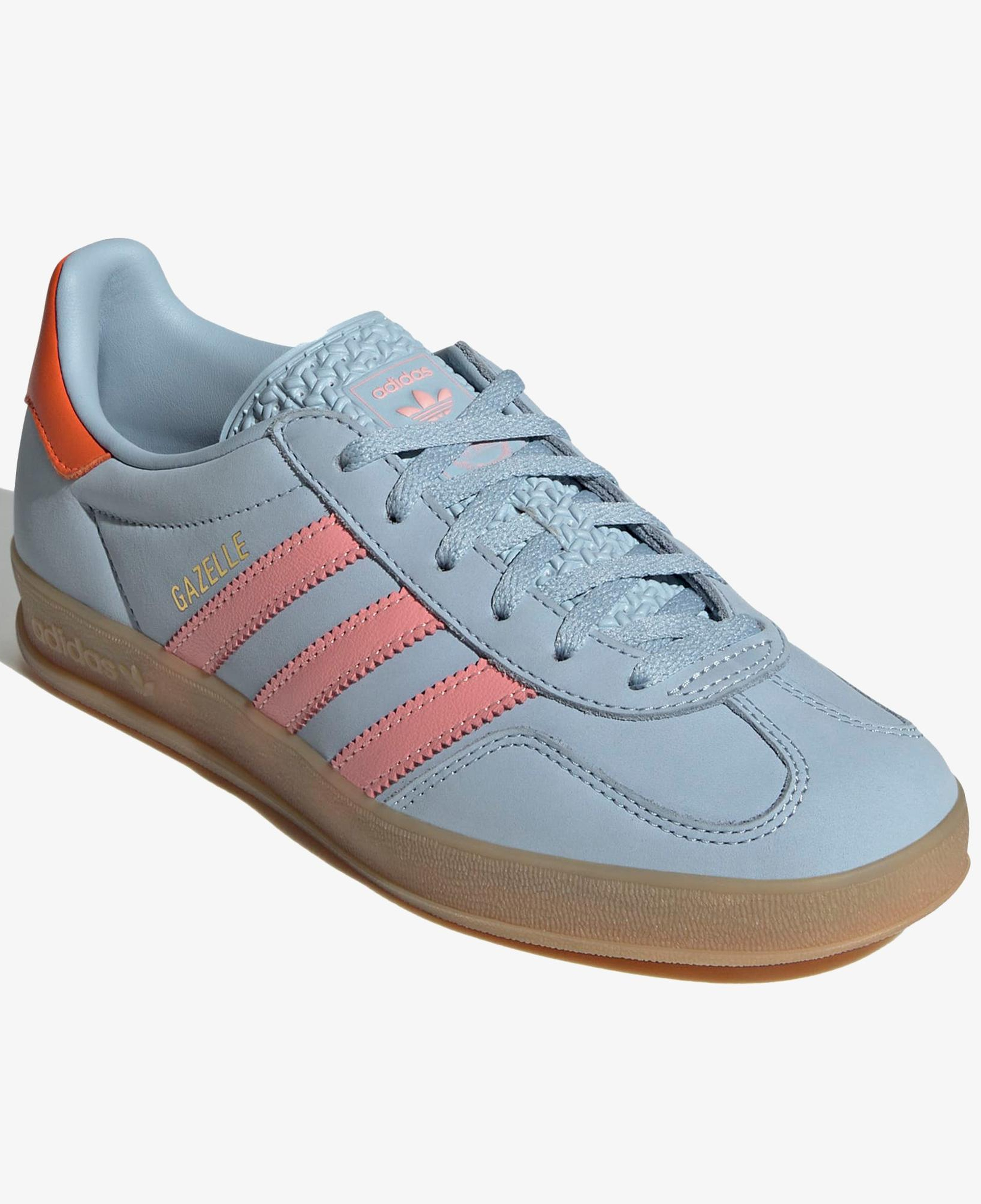 adidas Gazelle Indoor Kadın Mavi Spor Ayakkabı