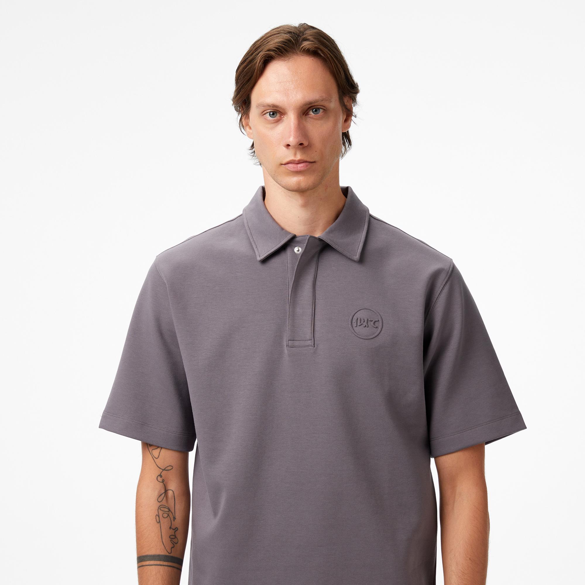 UNITED4 Classic Erkek Gri Polo