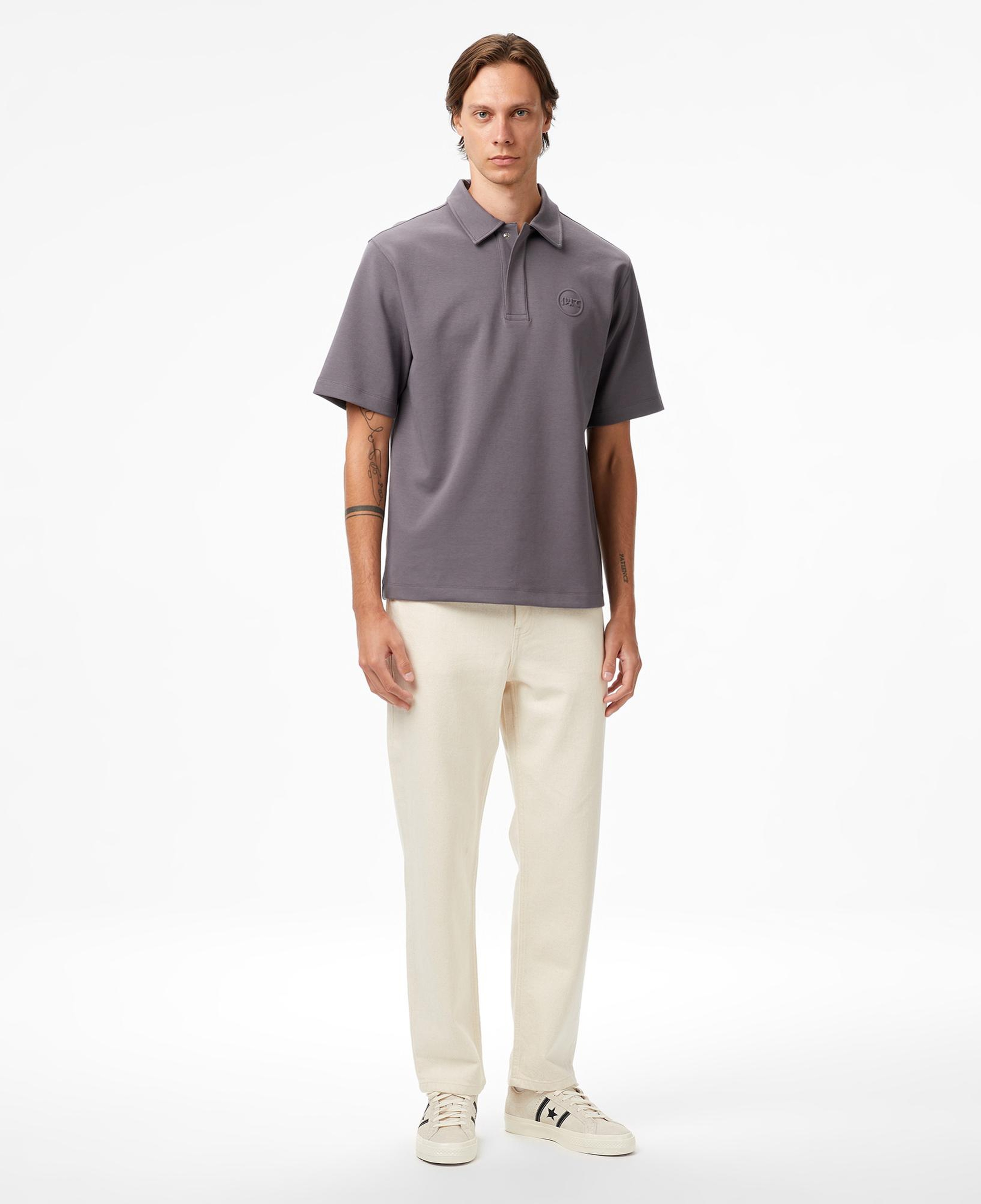 UNITED4 Classic Erkek Gri Polo