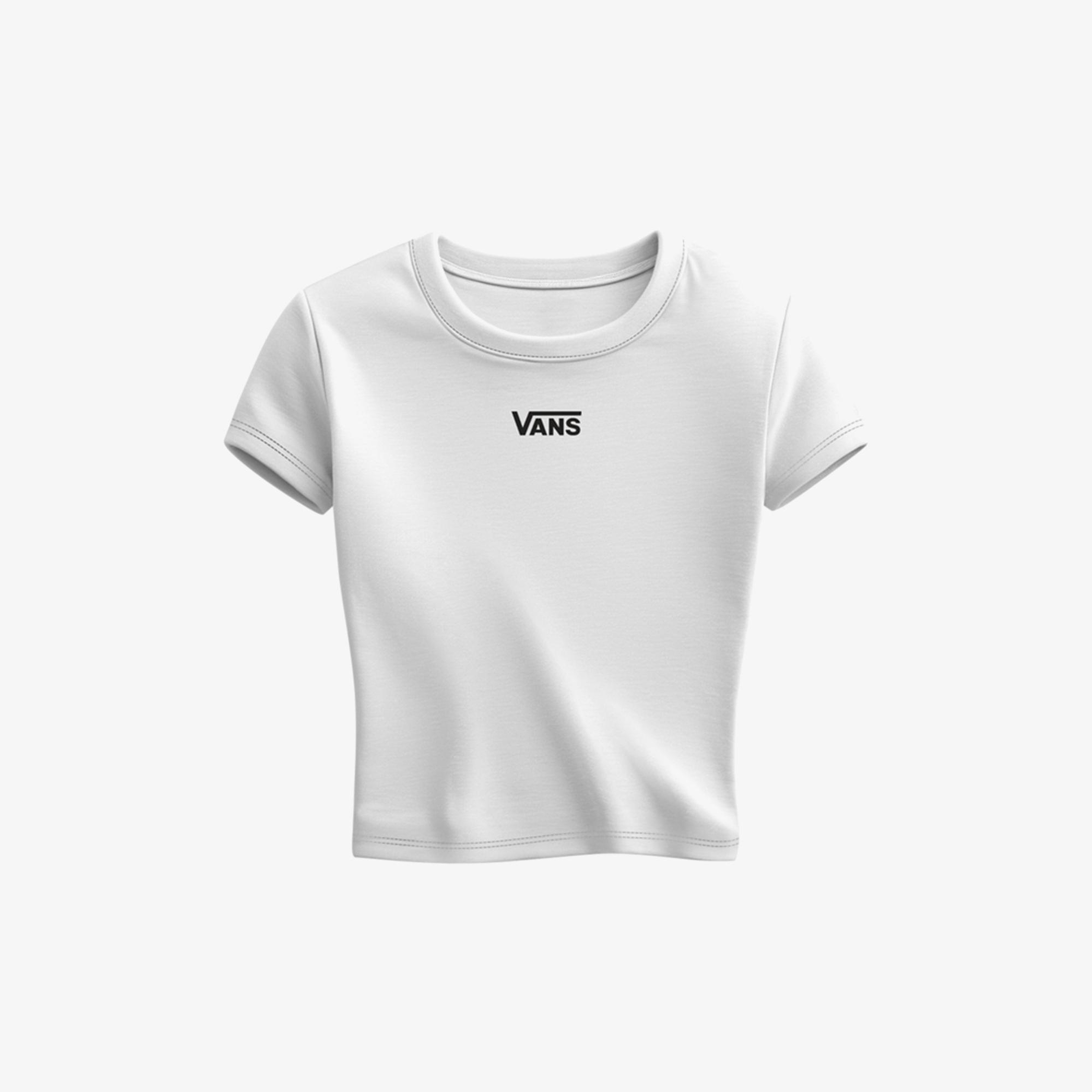 Vans Cameron Kadın Beyaz T-Shirt