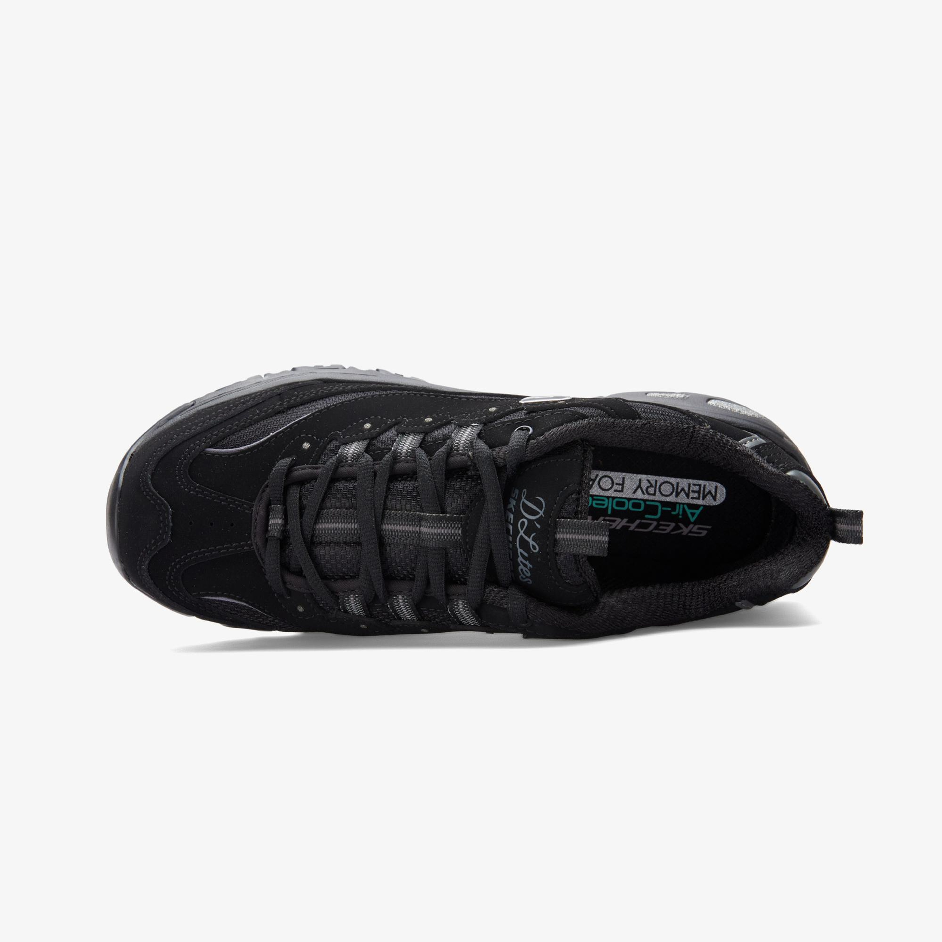 Skechers D'Lites Biggest Fan Kadın Siyah Spor Ayakkabı