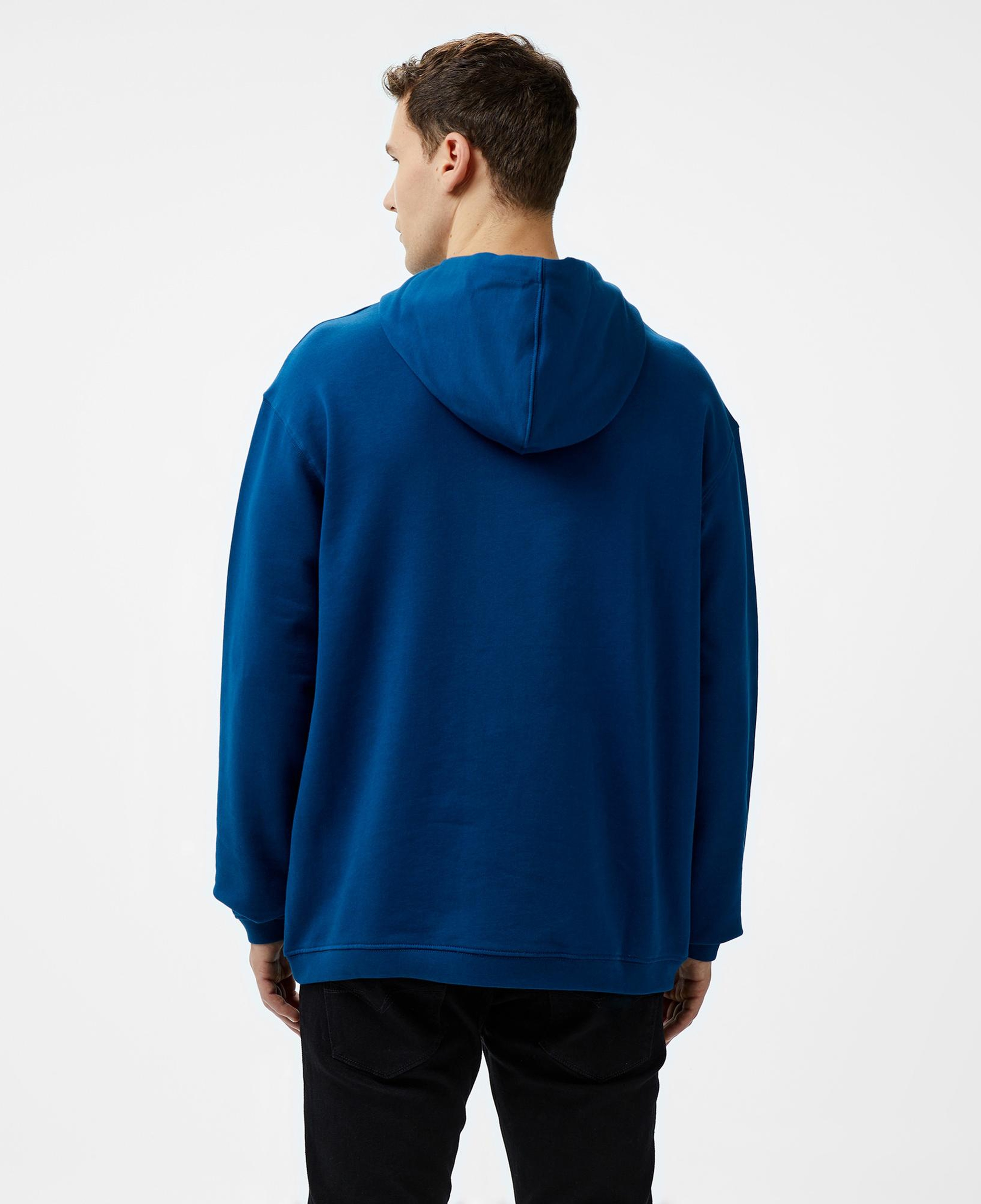 Les Benjamins 302 Erkek Lacivert Hoodie