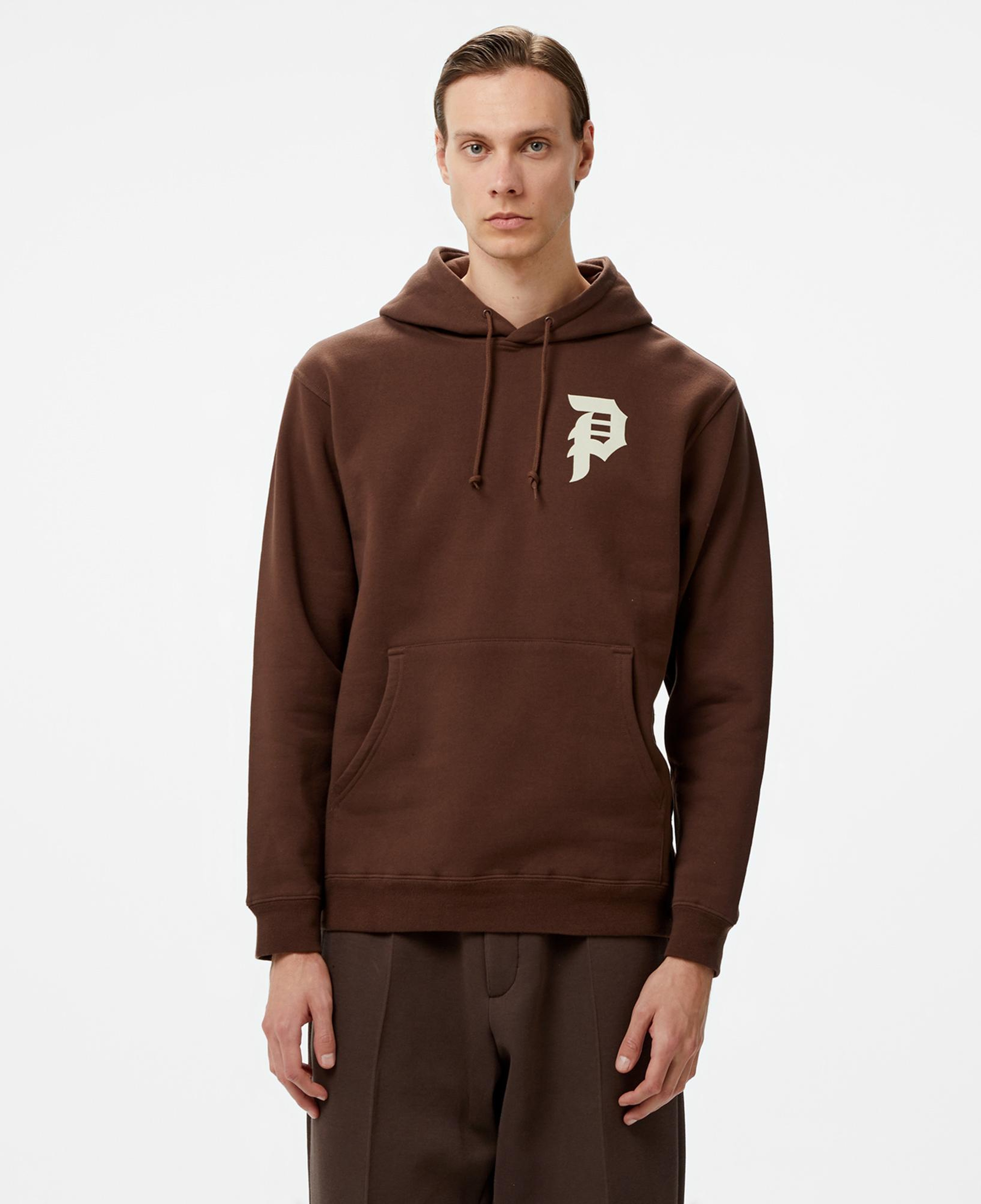Primitive Courage Hood Erkek Kahverengi Hoodie