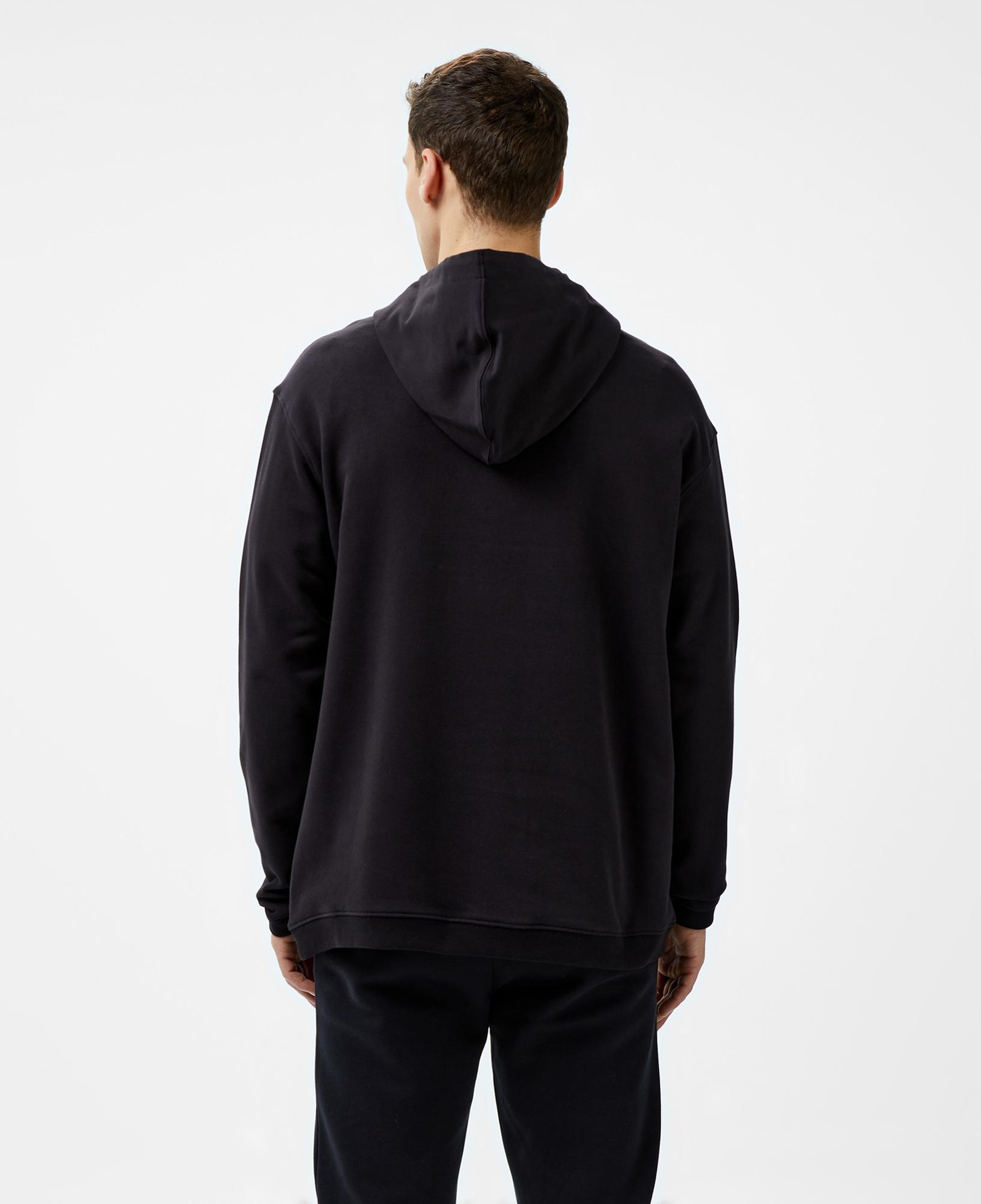 Les Benjamins 706 Unisex Siyah Hoodie