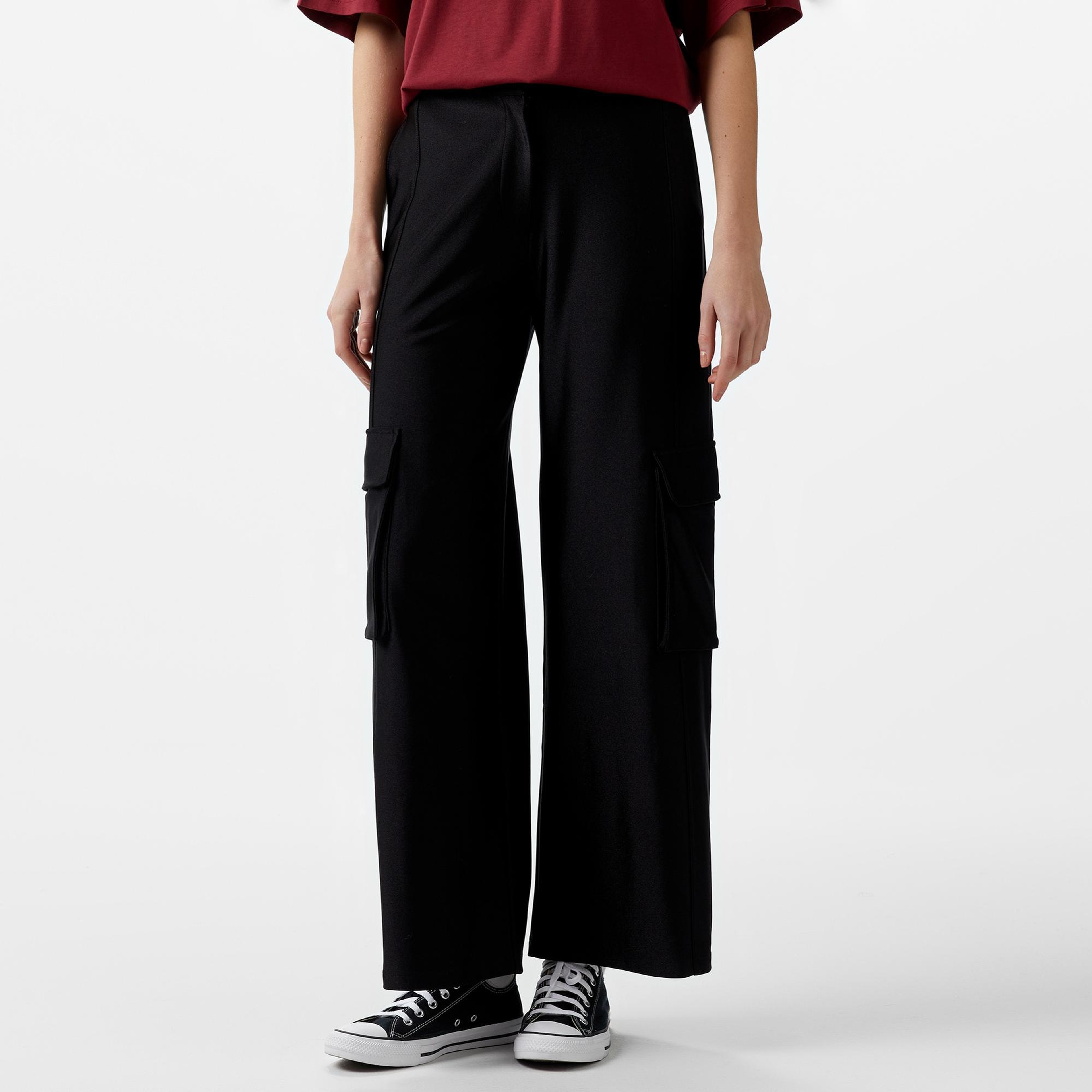 The Stay Line Classic Kadın Siyah Pantolon