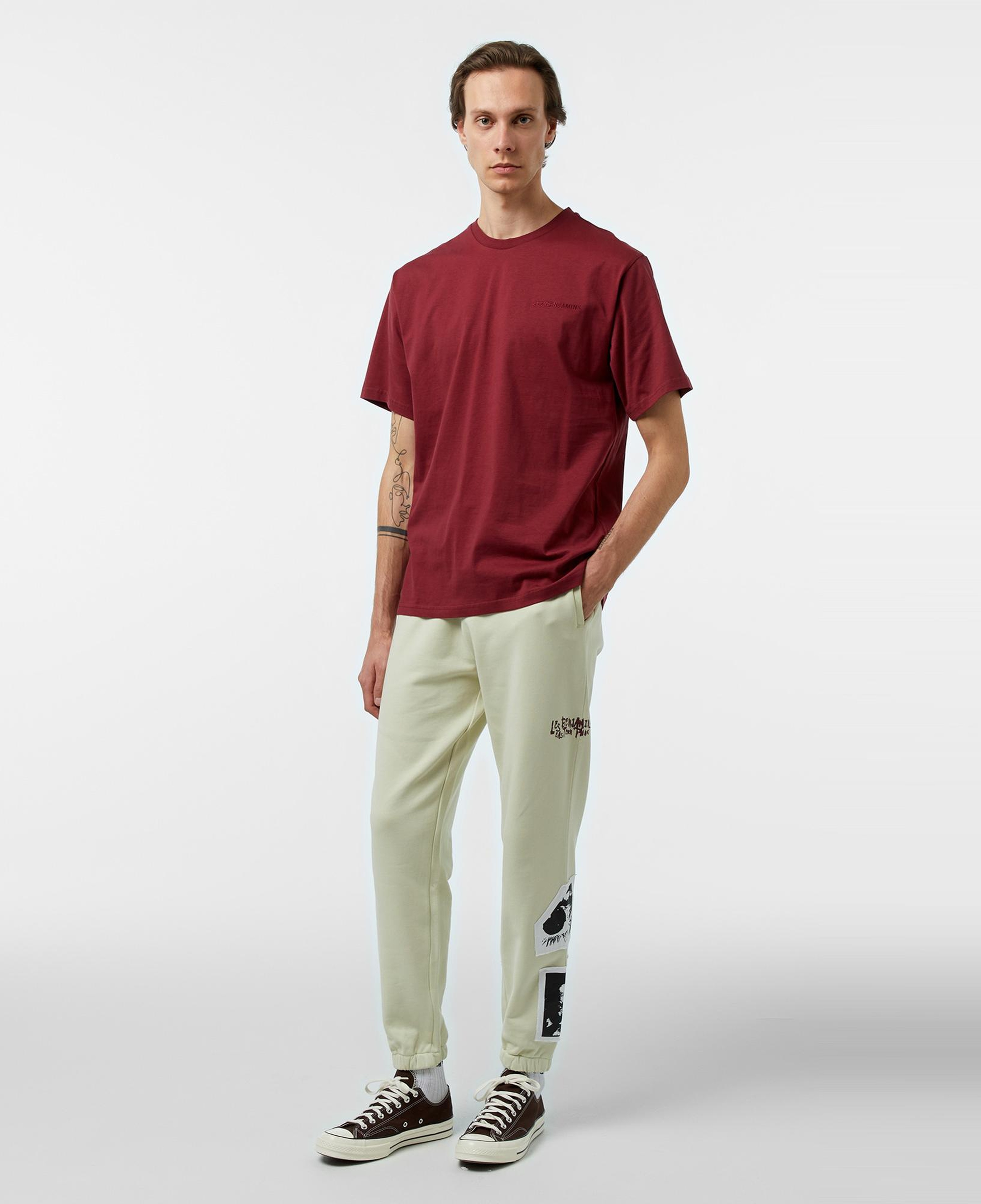 Les Benjamins 704 Unisex Gri Eşofman Altı