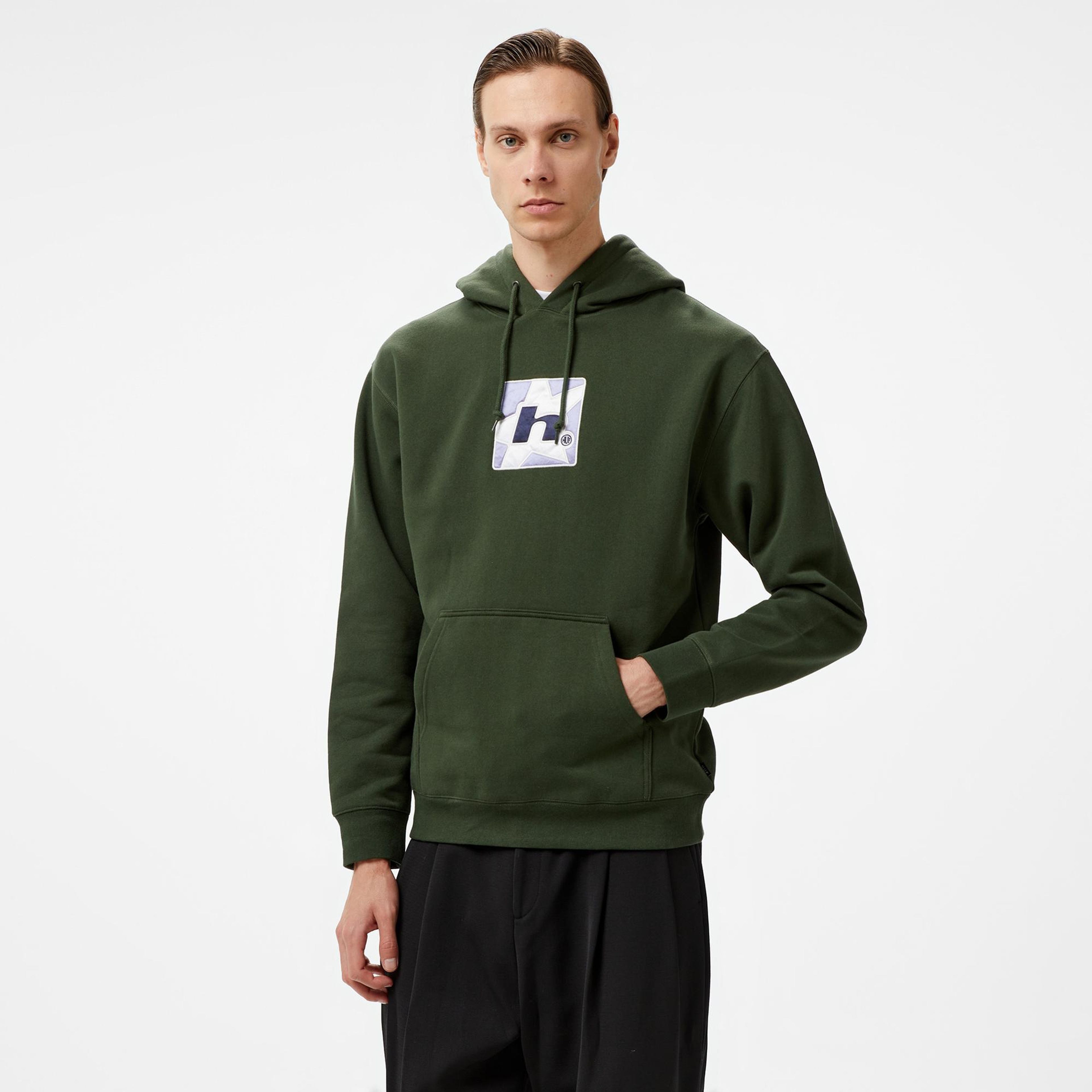 Huf Star P/O Erkek Yeşil Hoodie