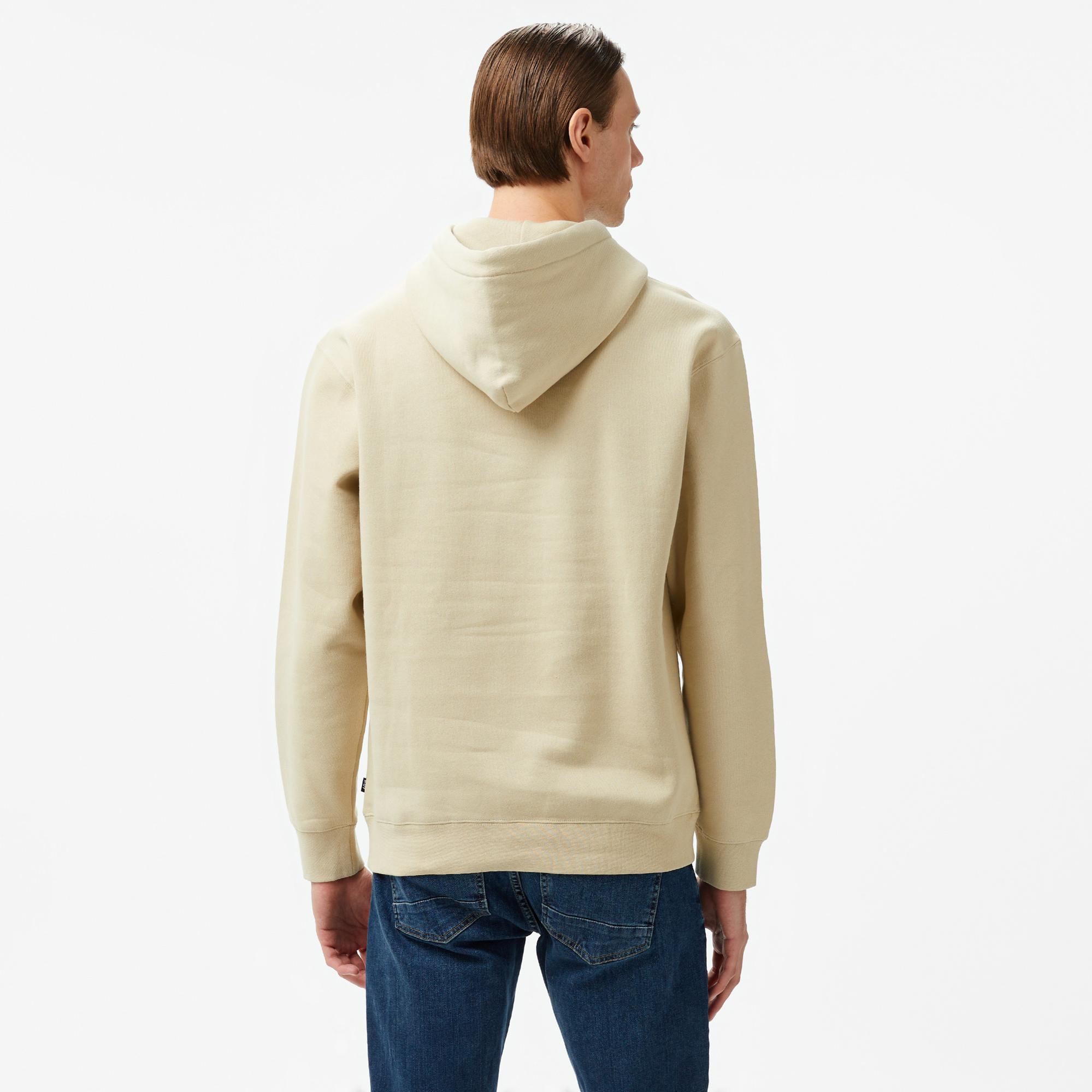 Huf Star P/O Erkek Gri Hoodie