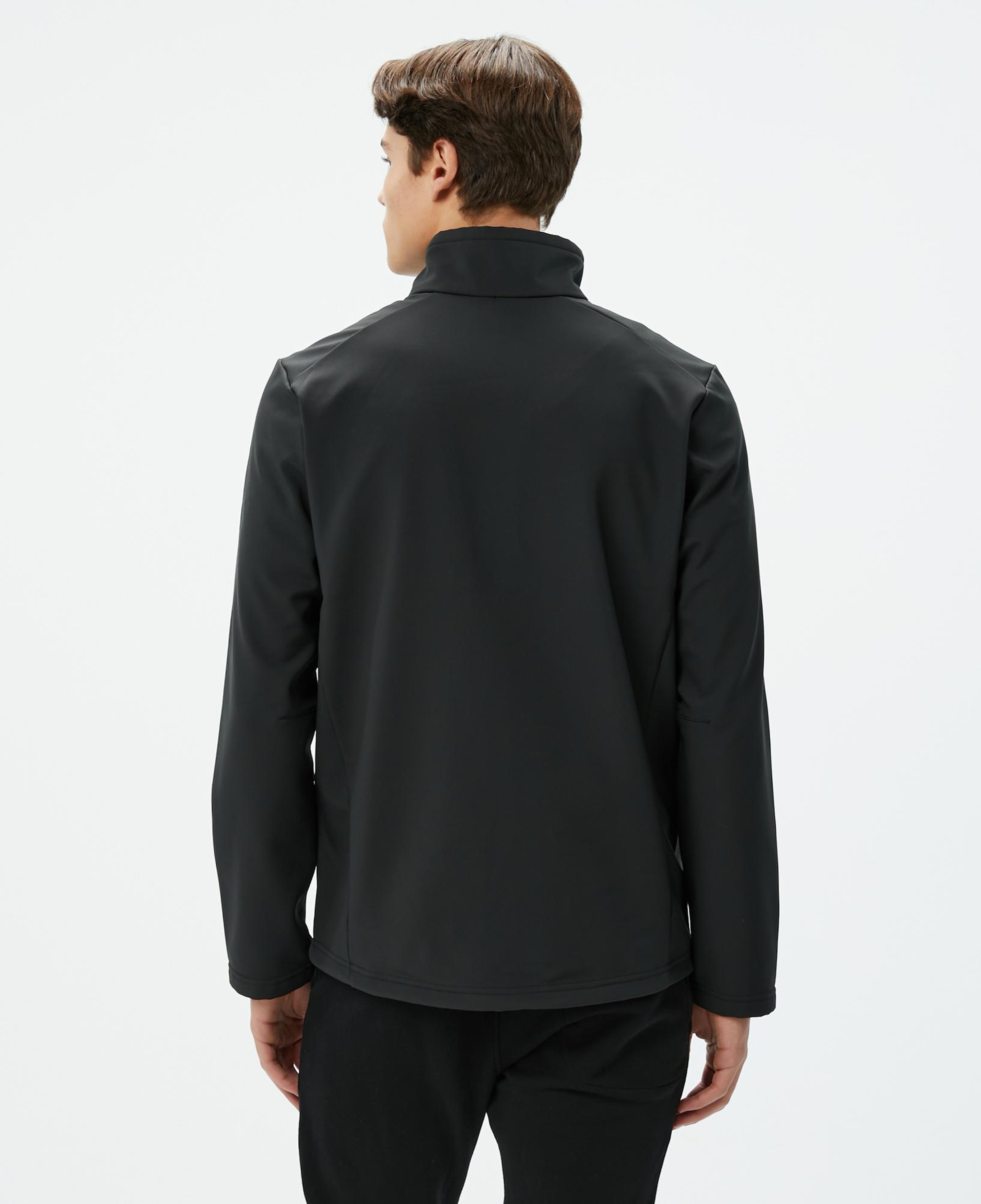 Jack Wolfskin Texashield Core Erkek Siyah Ceket