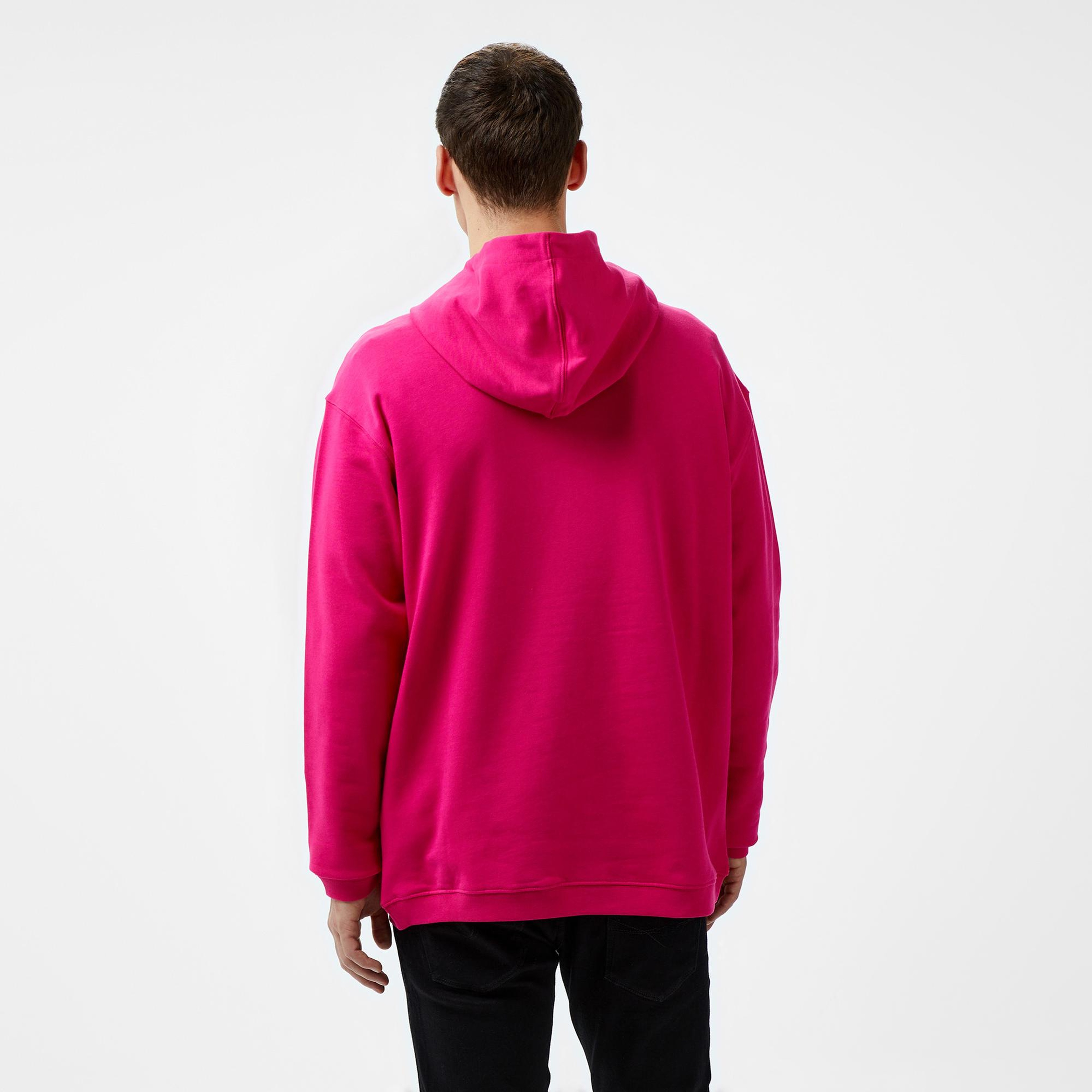 Les Benjamins 704 Unisex Pembe Hoodie