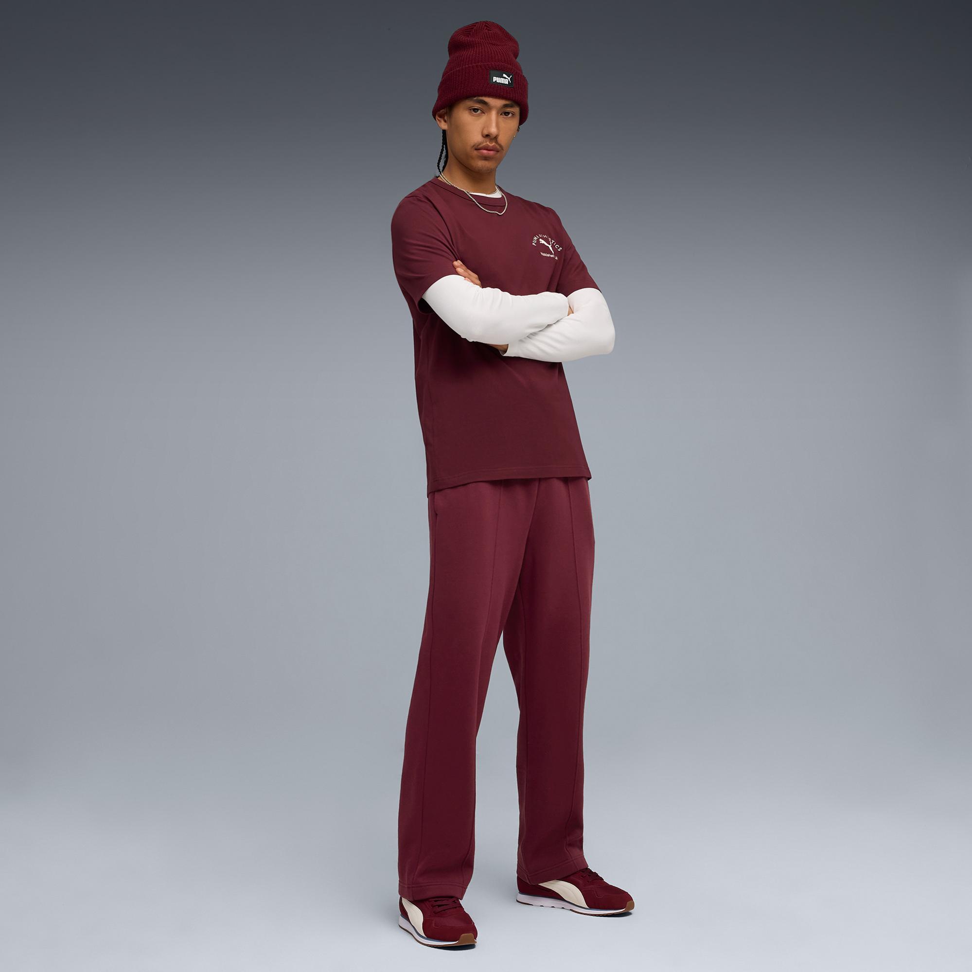 Puma Class Graphic Erkek Kırmızı T-Shirt