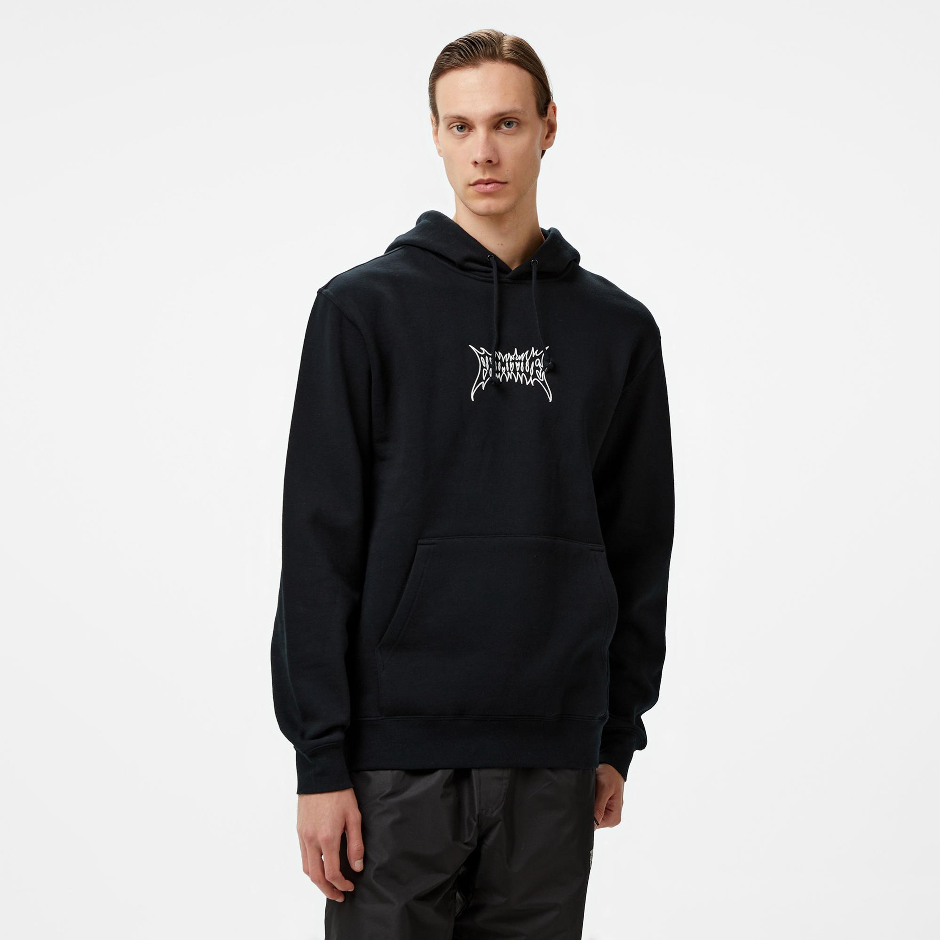 Primitive Fate Hw Hood Erkek Siyah Hoodie