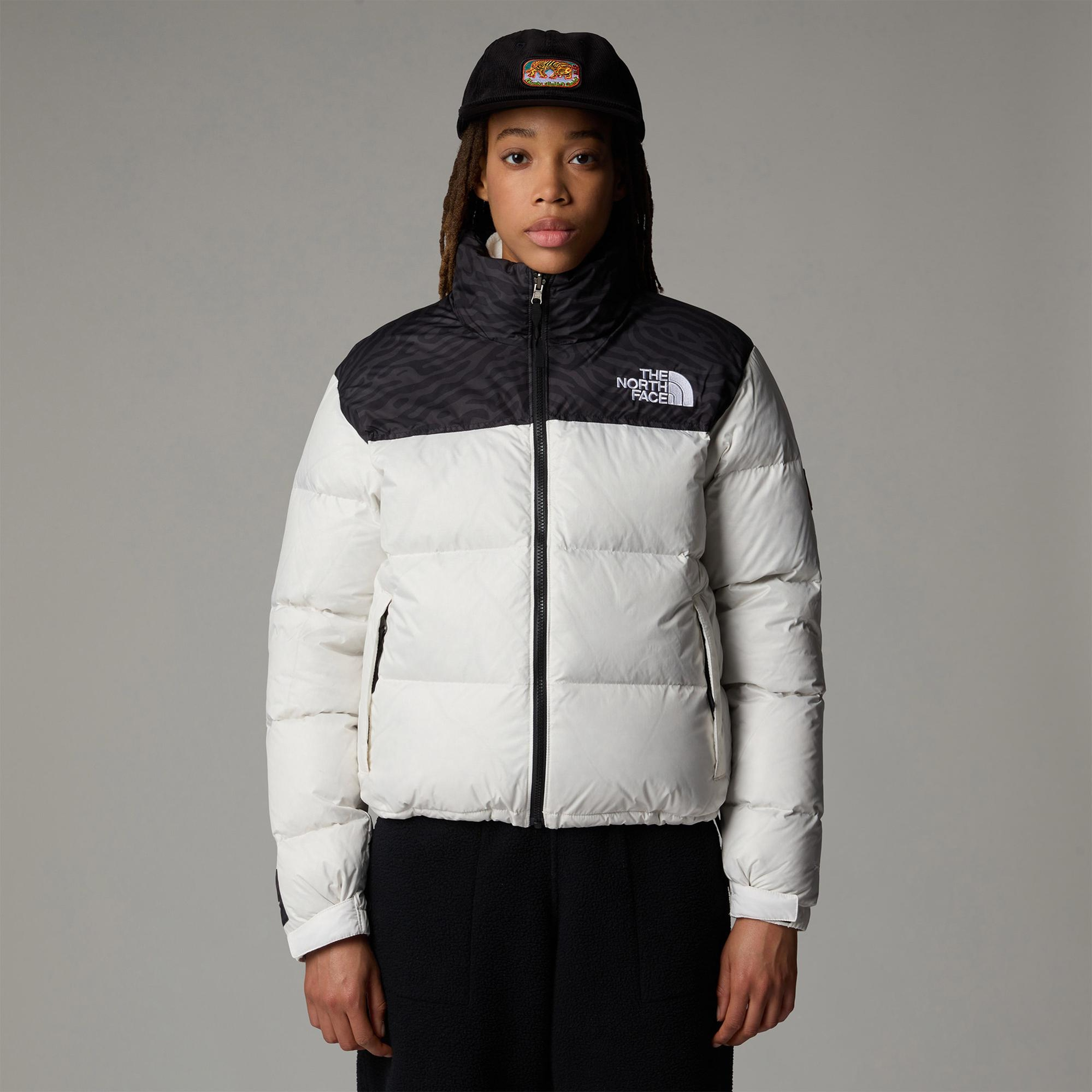 The North Face 1996 Nuptse Kadın Beyaz Mont