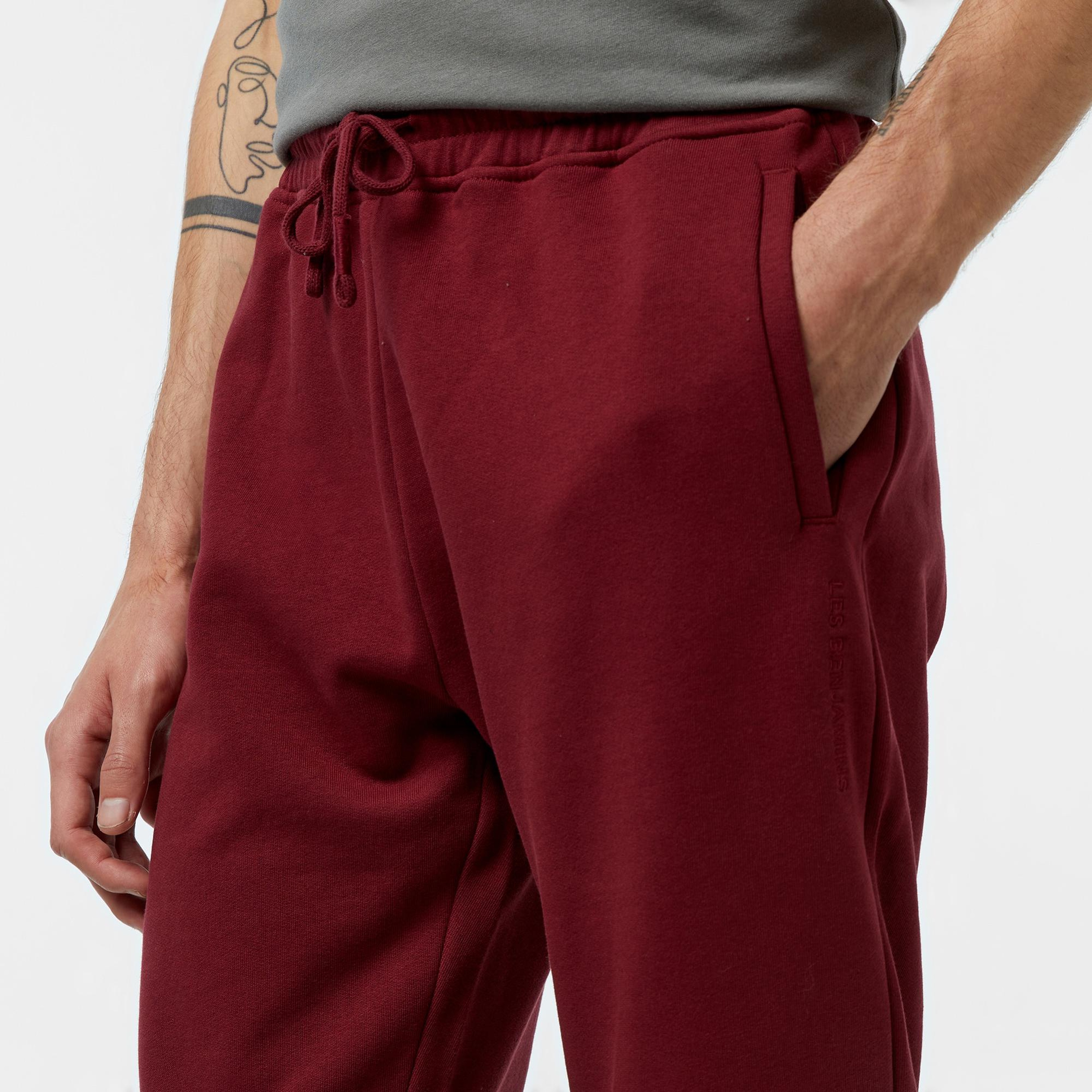 Les Benjamins 301 Erkek Bordo Eşofman Altı