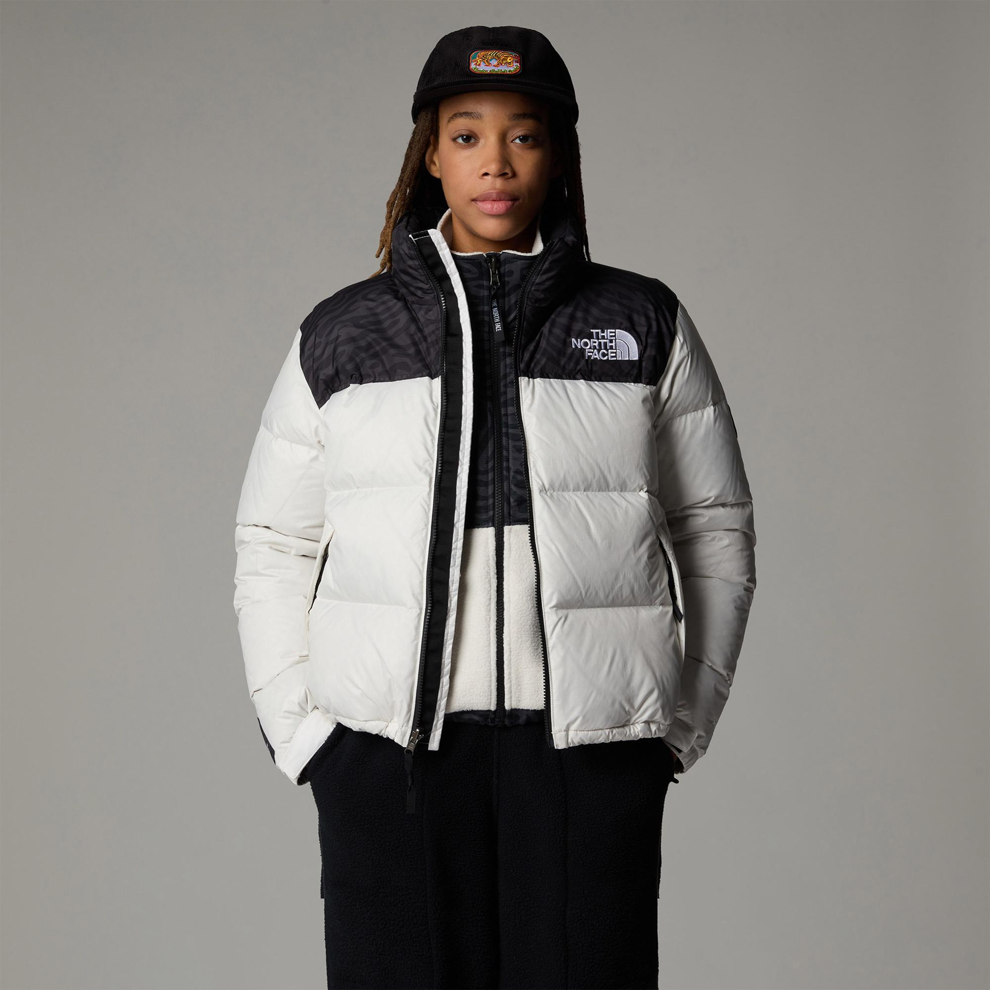 The North Face 1996 Nuptse Kadın Beyaz Mont