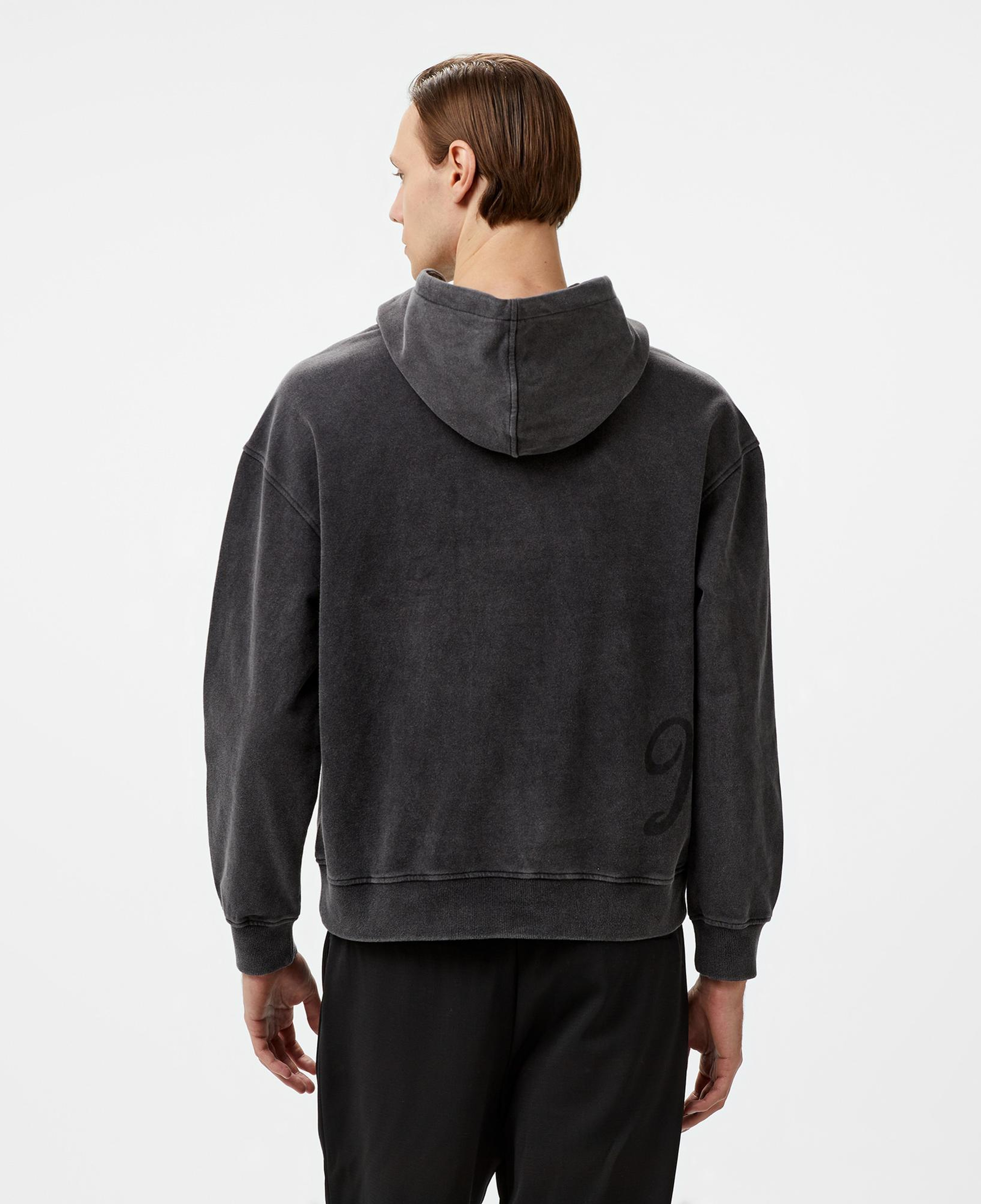 The Hundreds Washed Slant Pullover Erkek Siyah Sweatshirt