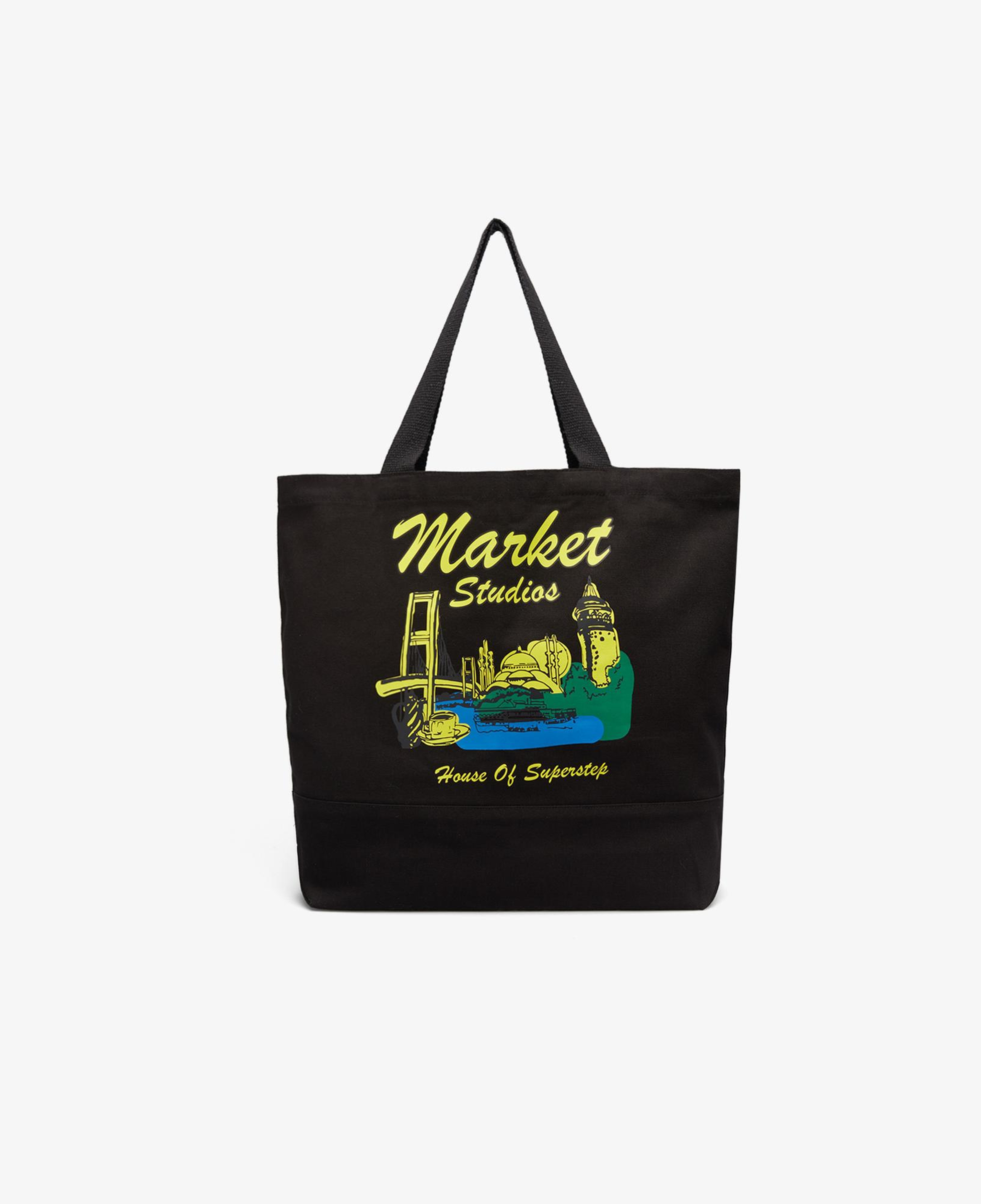 Market x Hoss İstanbul Unisex Siyah Çanta