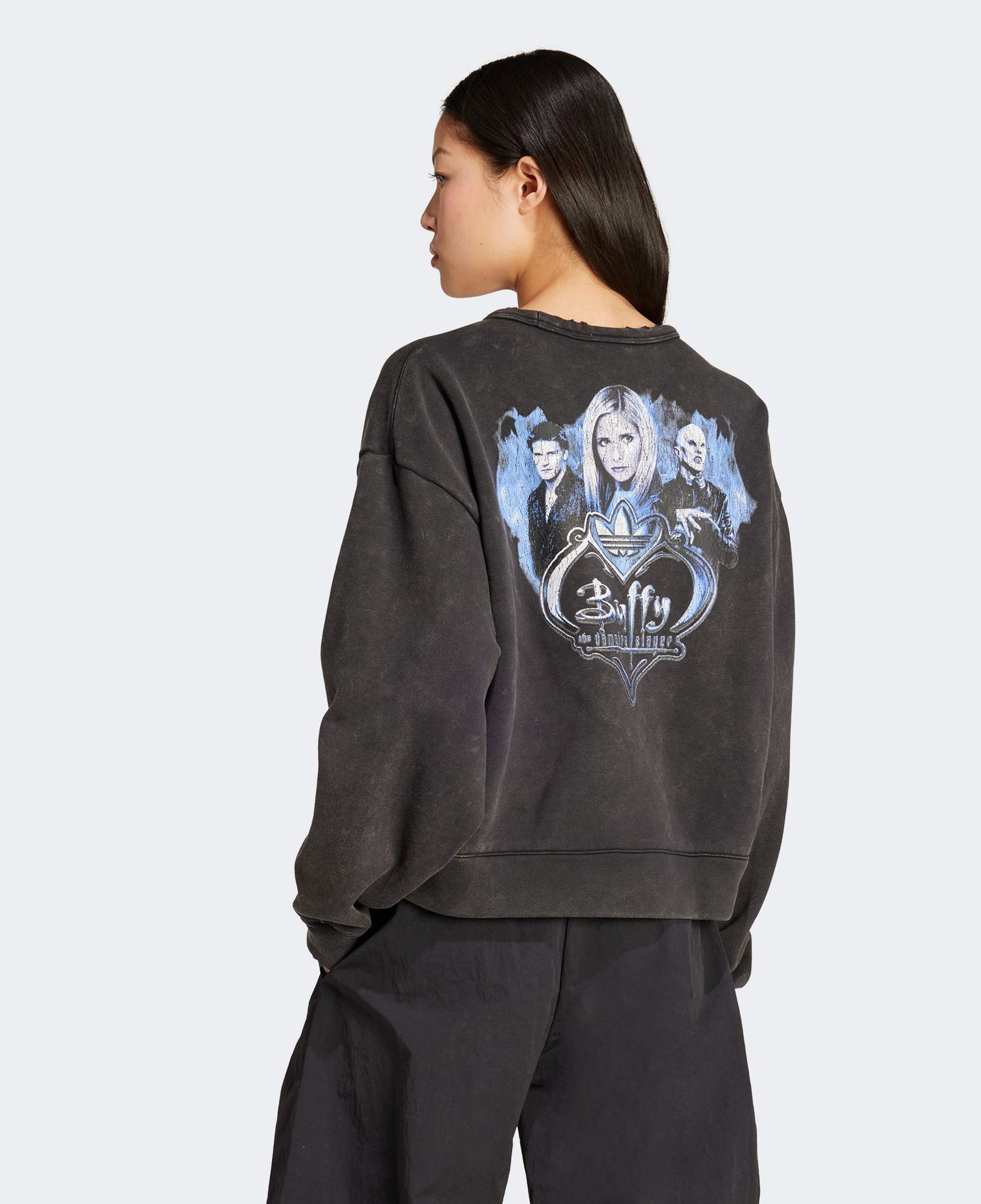 adidas Buffy Cre Kadın Siyah Sweatshirt