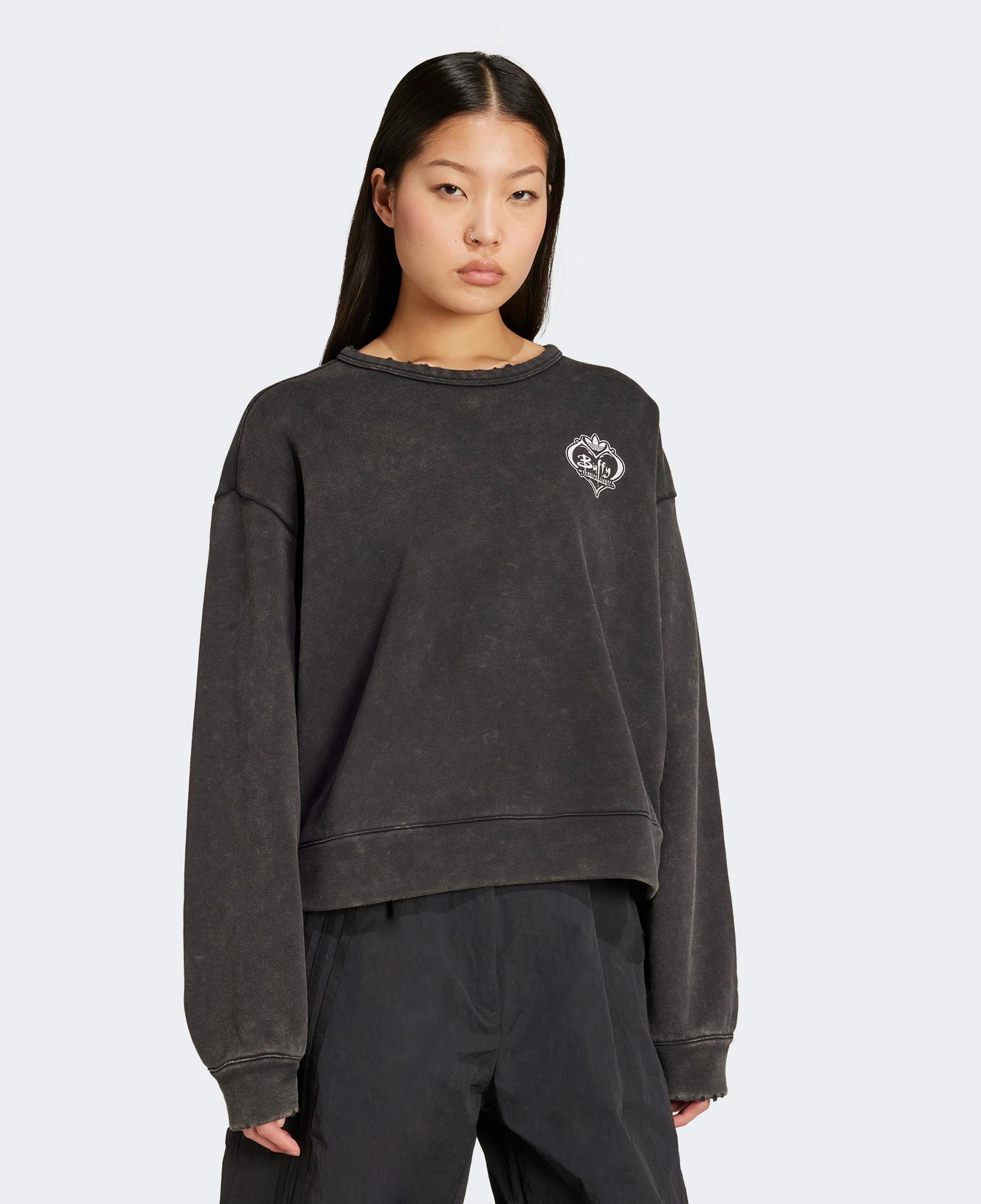 adidas Buffy Cre Kadın Siyah Sweatshirt