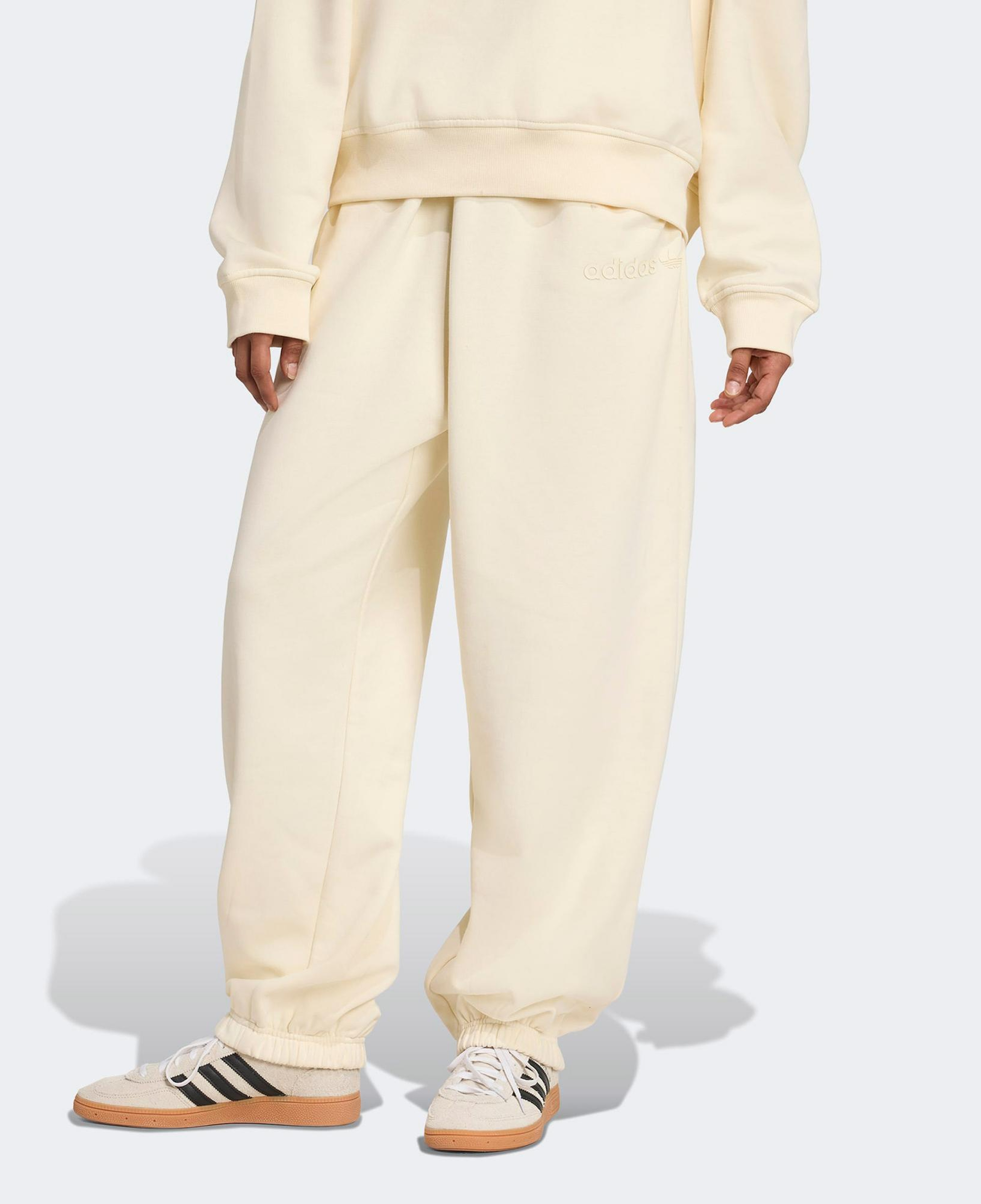 adidas Essential Linear Jogger Kadın Krem Eşofman Altı