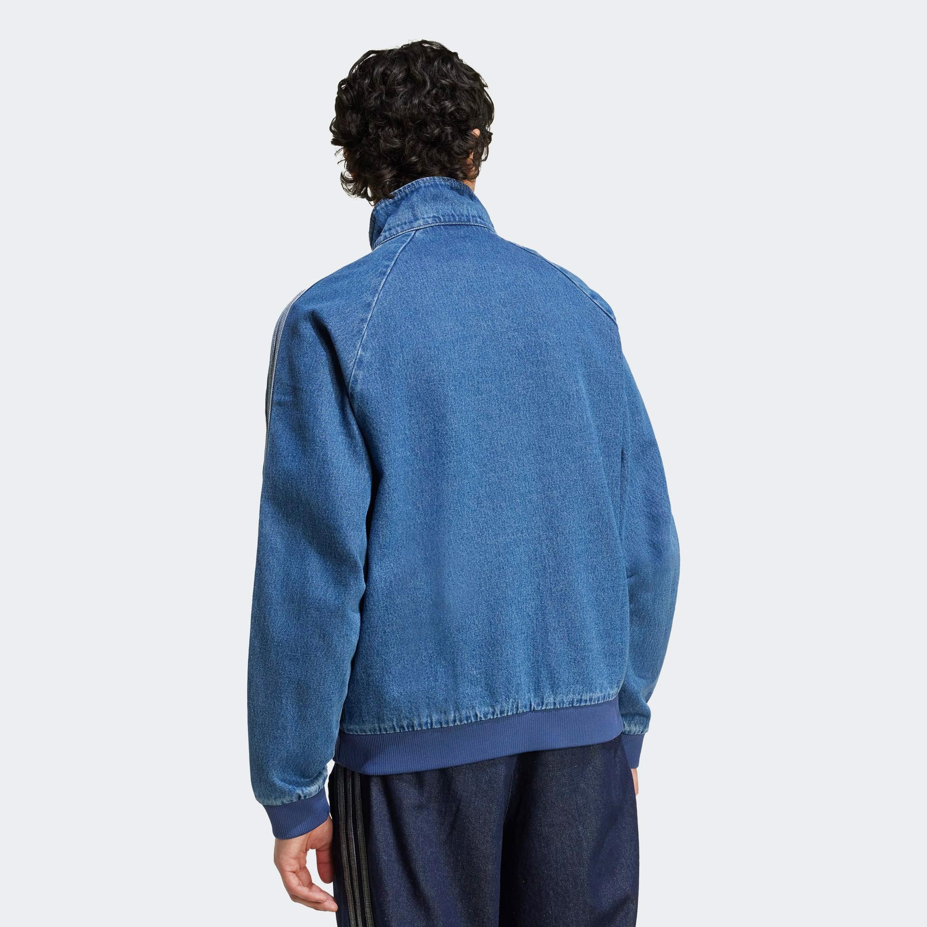 adidas First Denim Erkek Mavi Ceket