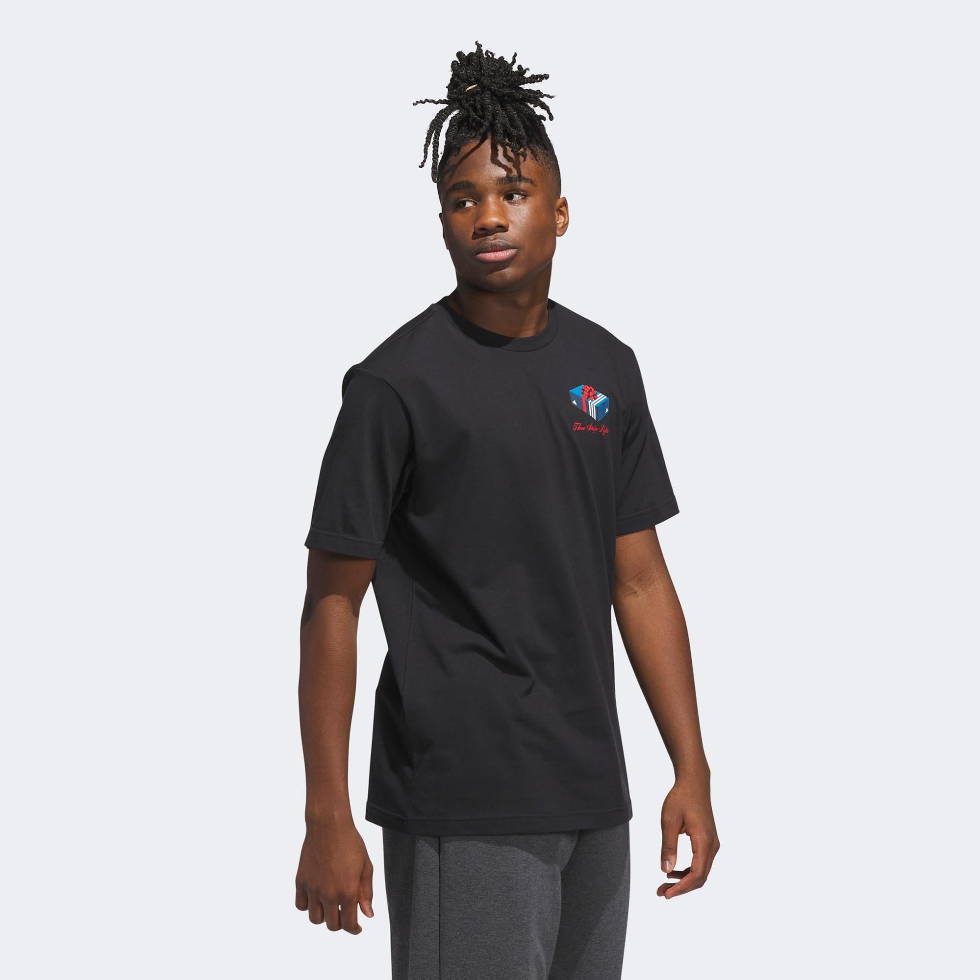 adidas M Hldy Gftbox T Erkek Siyah T-Shirt