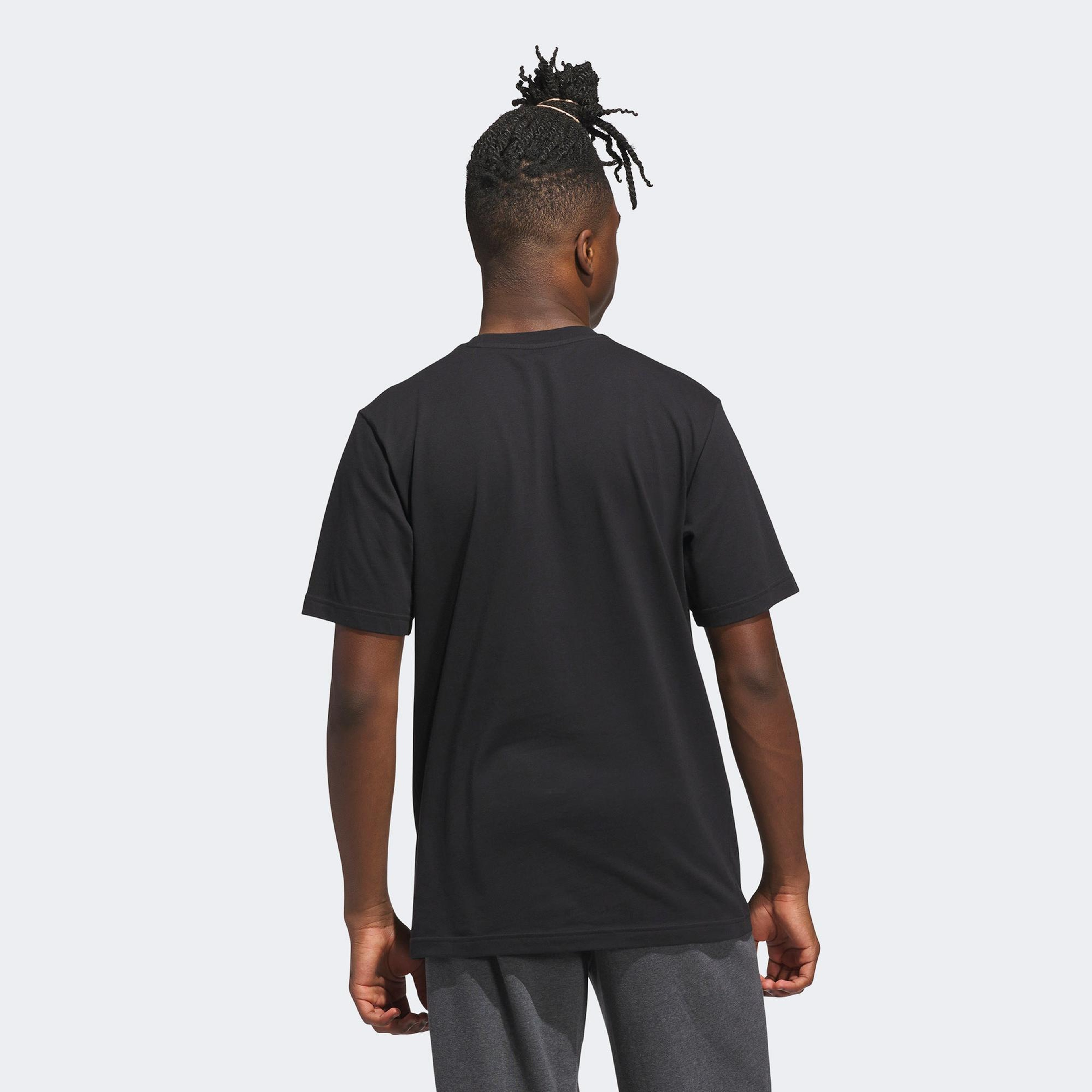 adidas M Hldy Gftbox T Erkek Siyah T-Shirt