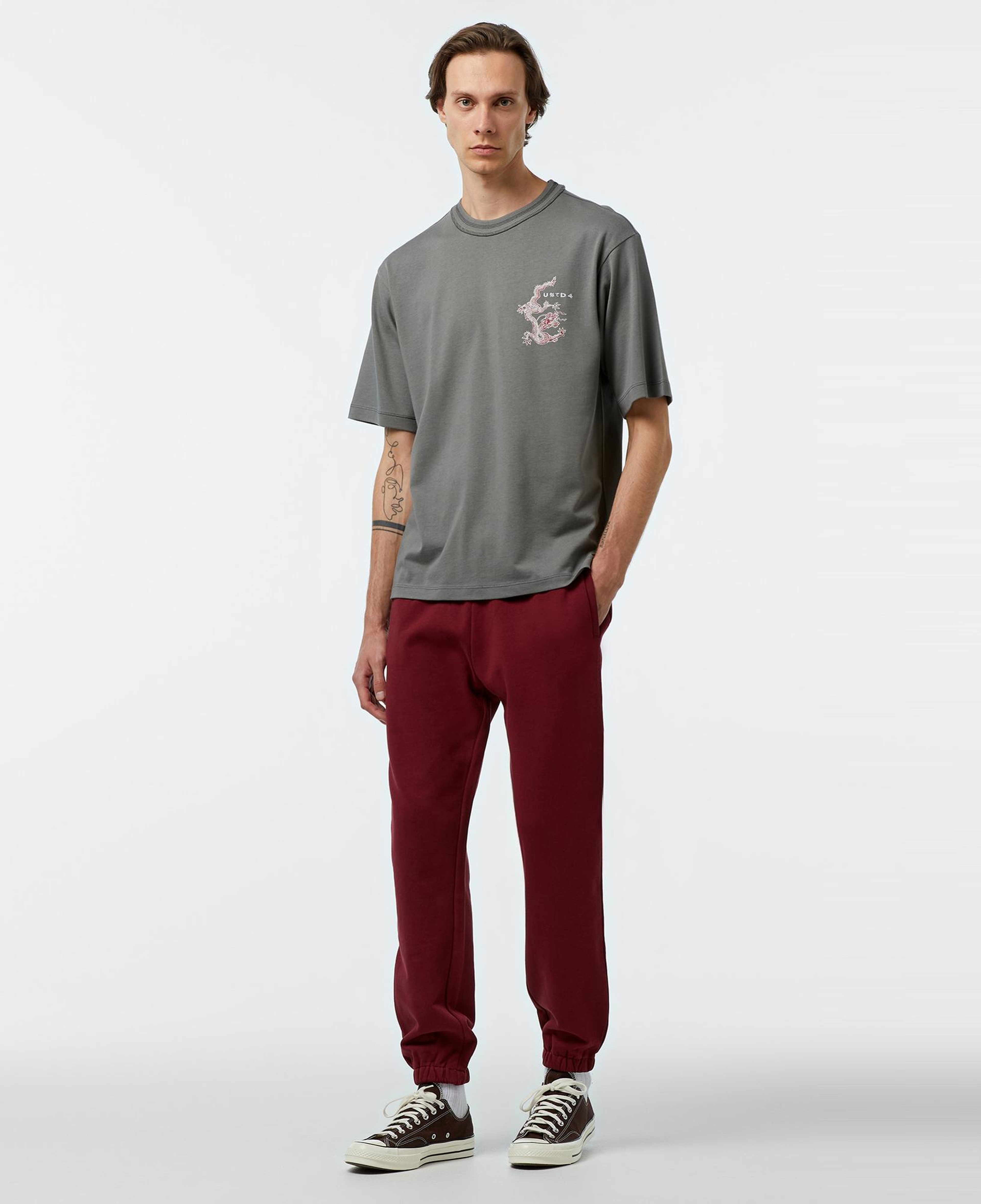 Les Benjamins 301 Erkek Bordo Eşofman Altı